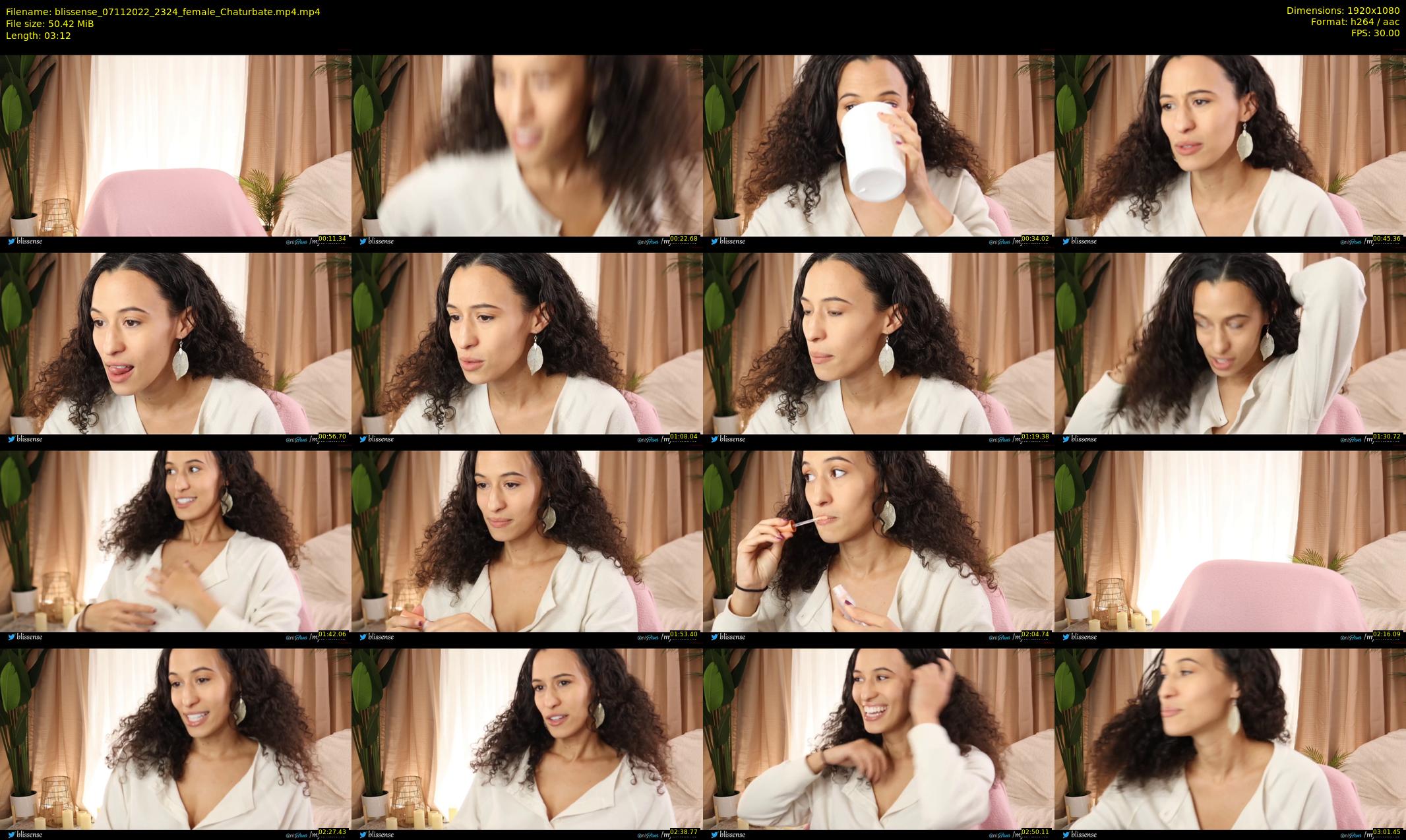 blissense — 4 minute Chaturbate female cam show recording, 1080p, Nov 7, 2022