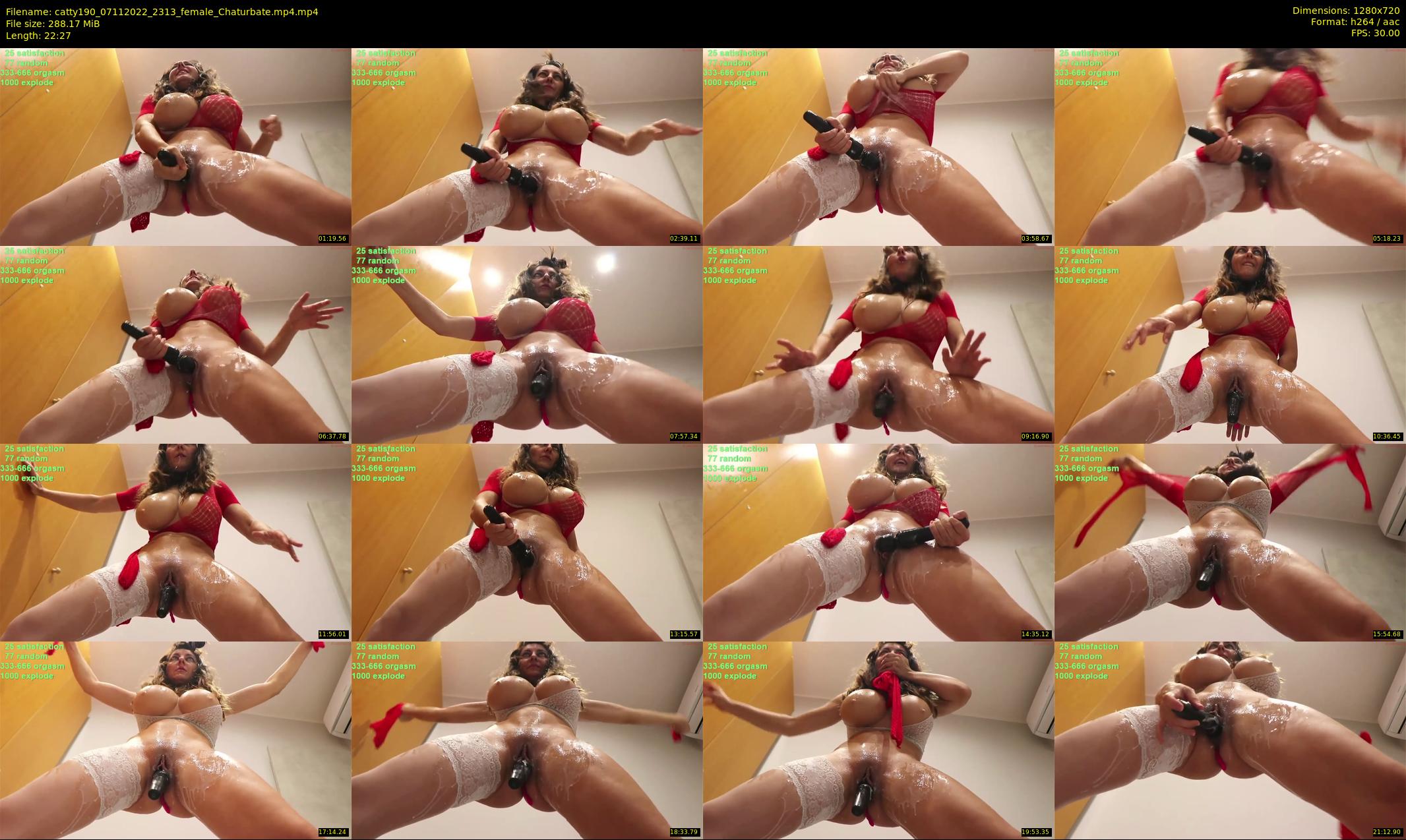 catty190 — 23 minute Chaturbate female cam show recording, 720p, Nov 7, 2022