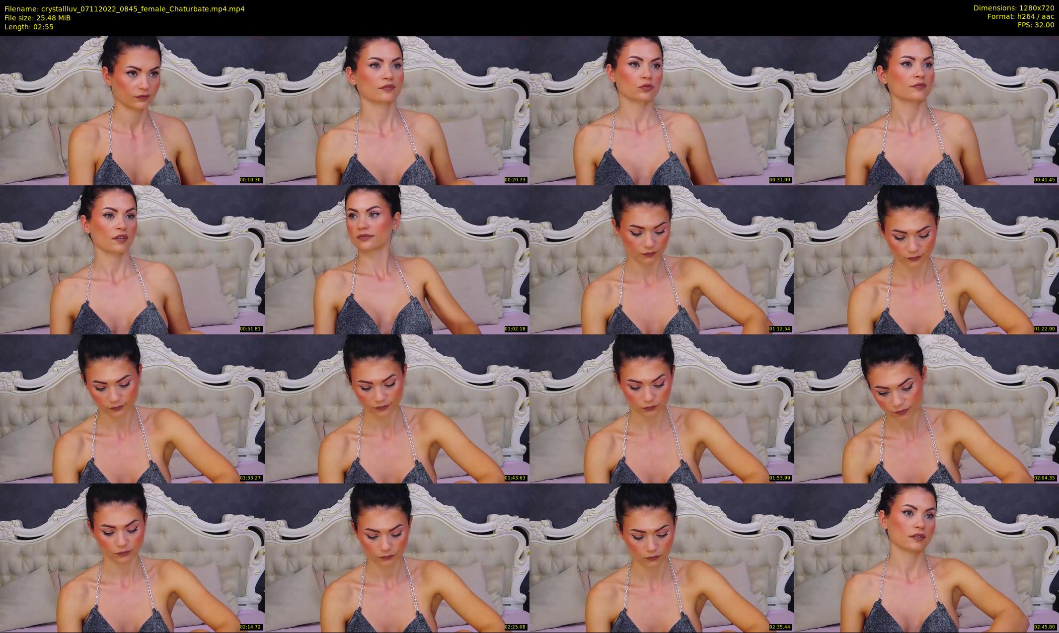 crystallluv — 3 minute Chaturbate female cam show recording, 720p, Nov 7, 2022