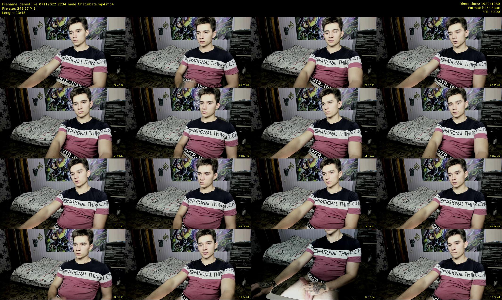 daniel_like — 14 minute Chaturbate male cam show recording, 1080p, Nov 7, 2022