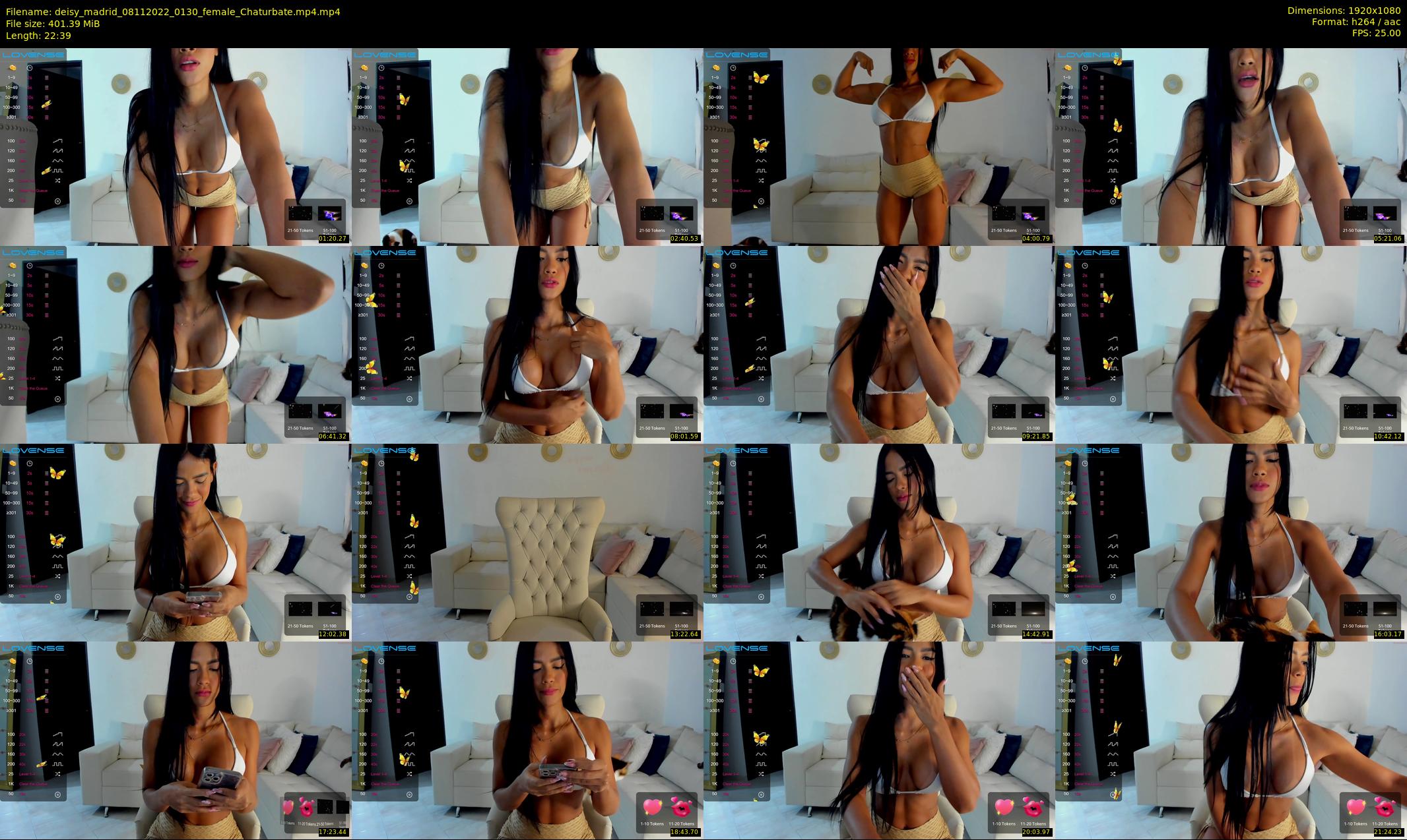 deisy_madrid — 23 minute Chaturbate female cam show recording, 1080p, Nov 8, 2022