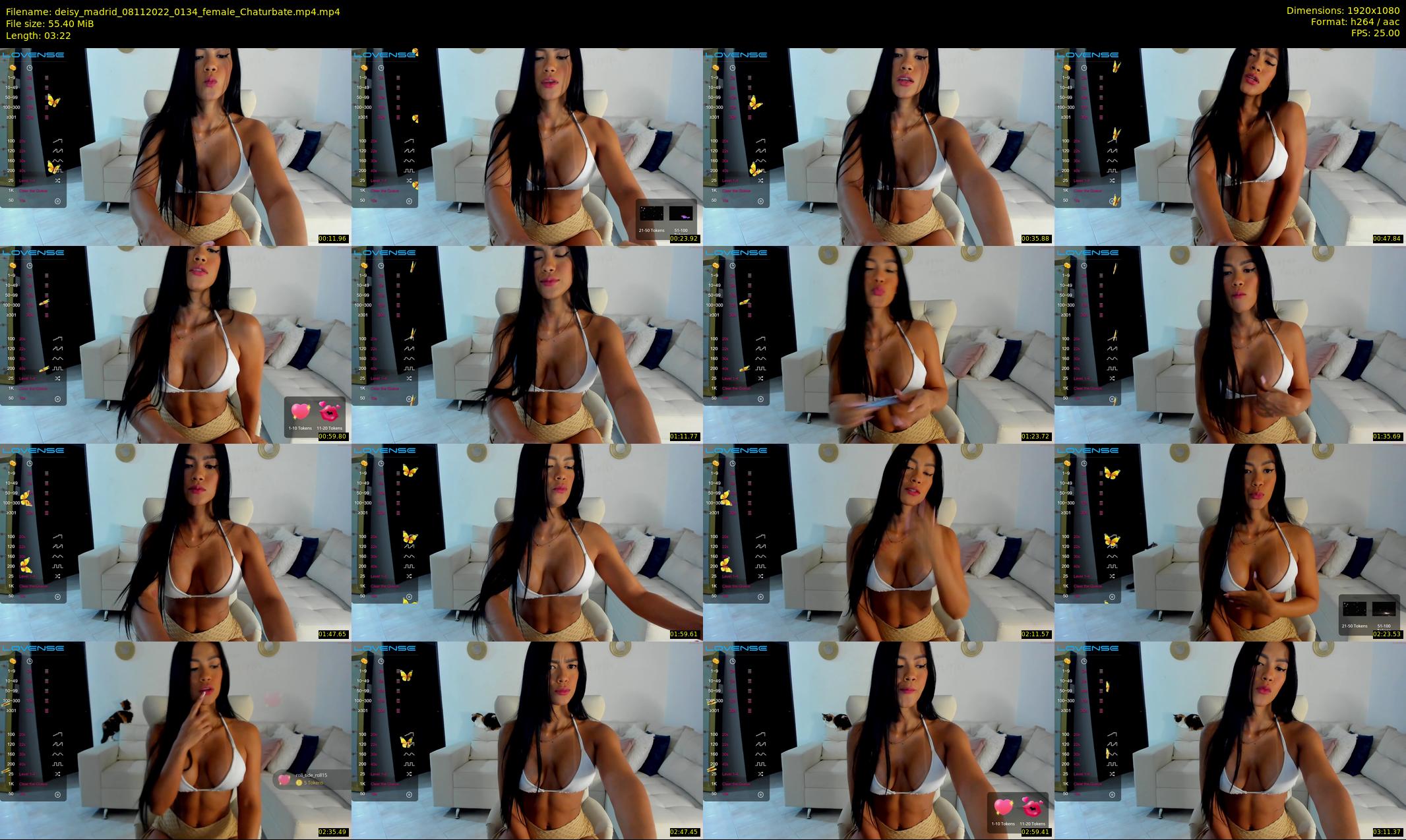 deisy_madrid — 4 minute Chaturbate female cam show recording, 1080p, Nov 8, 2022