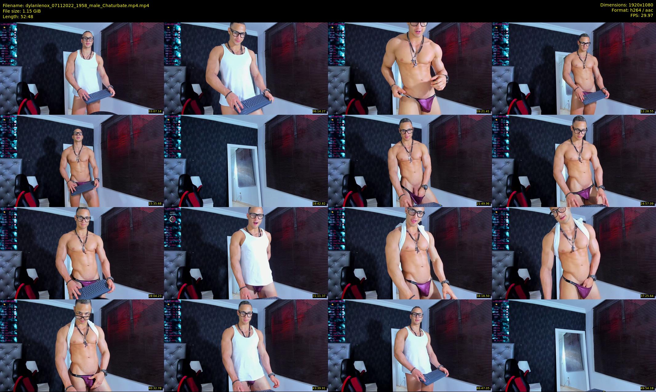 dylanlenox — 53 minute Chaturbate male cam show recording, 1080p, Nov 7, 2022