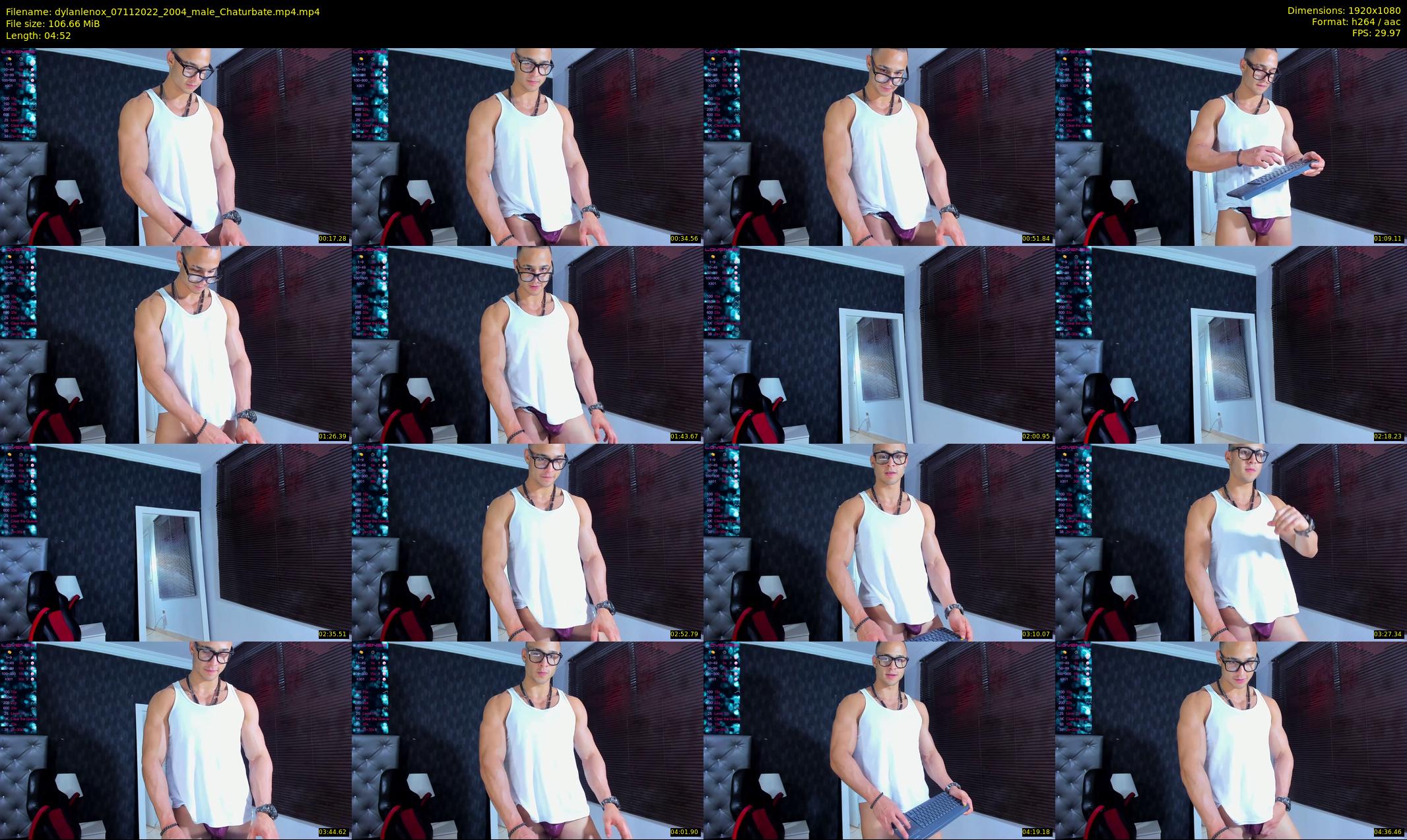 dylanlenox — 5 minute Chaturbate male cam show recording, 1080p, Nov 7, 2022