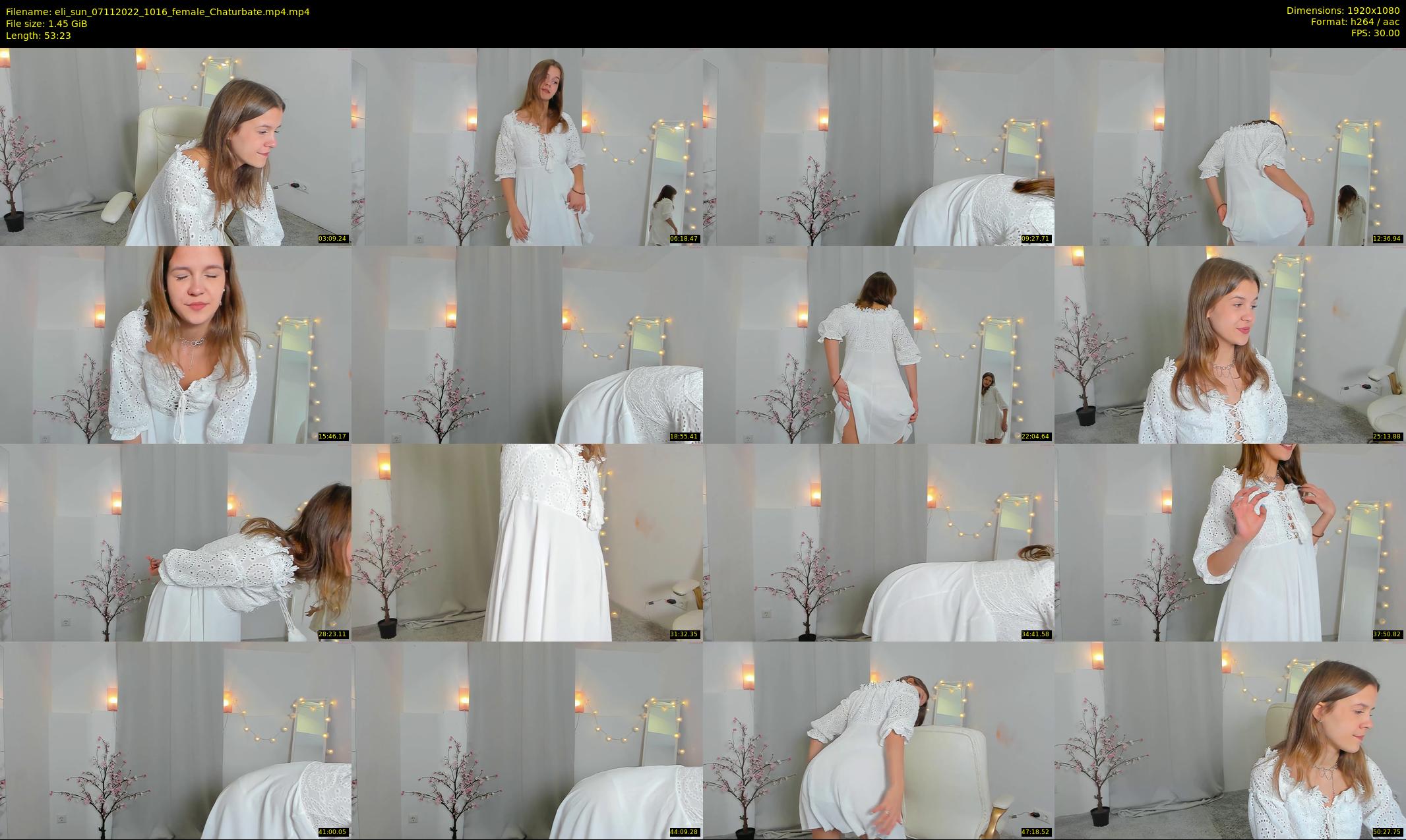 eli_sun — 54 minute Chaturbate female cam show recording, 1080p, Nov 7, 2022