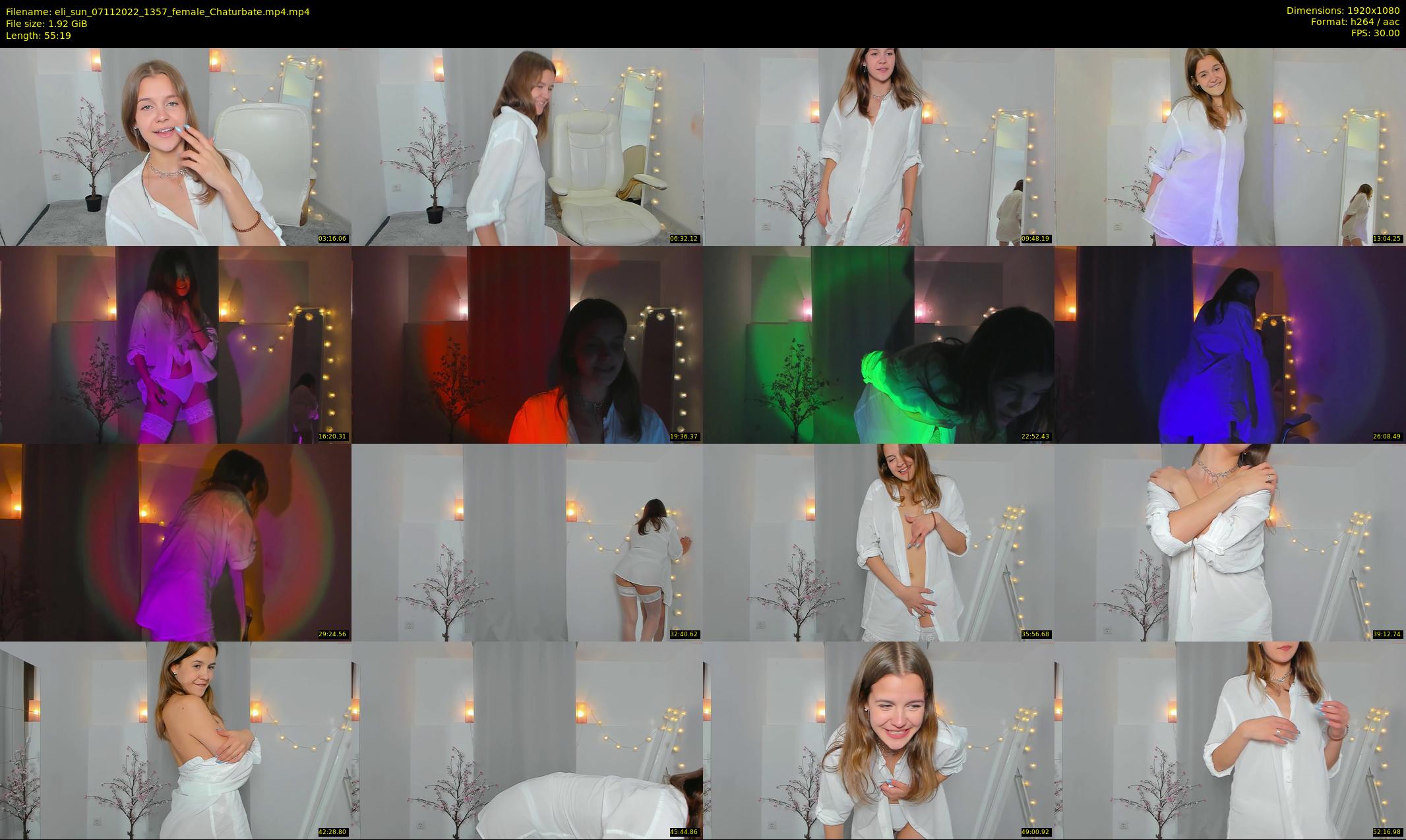eli_sun — 56 minute Chaturbate female cam show recording, 1080p, Nov 7, 2022