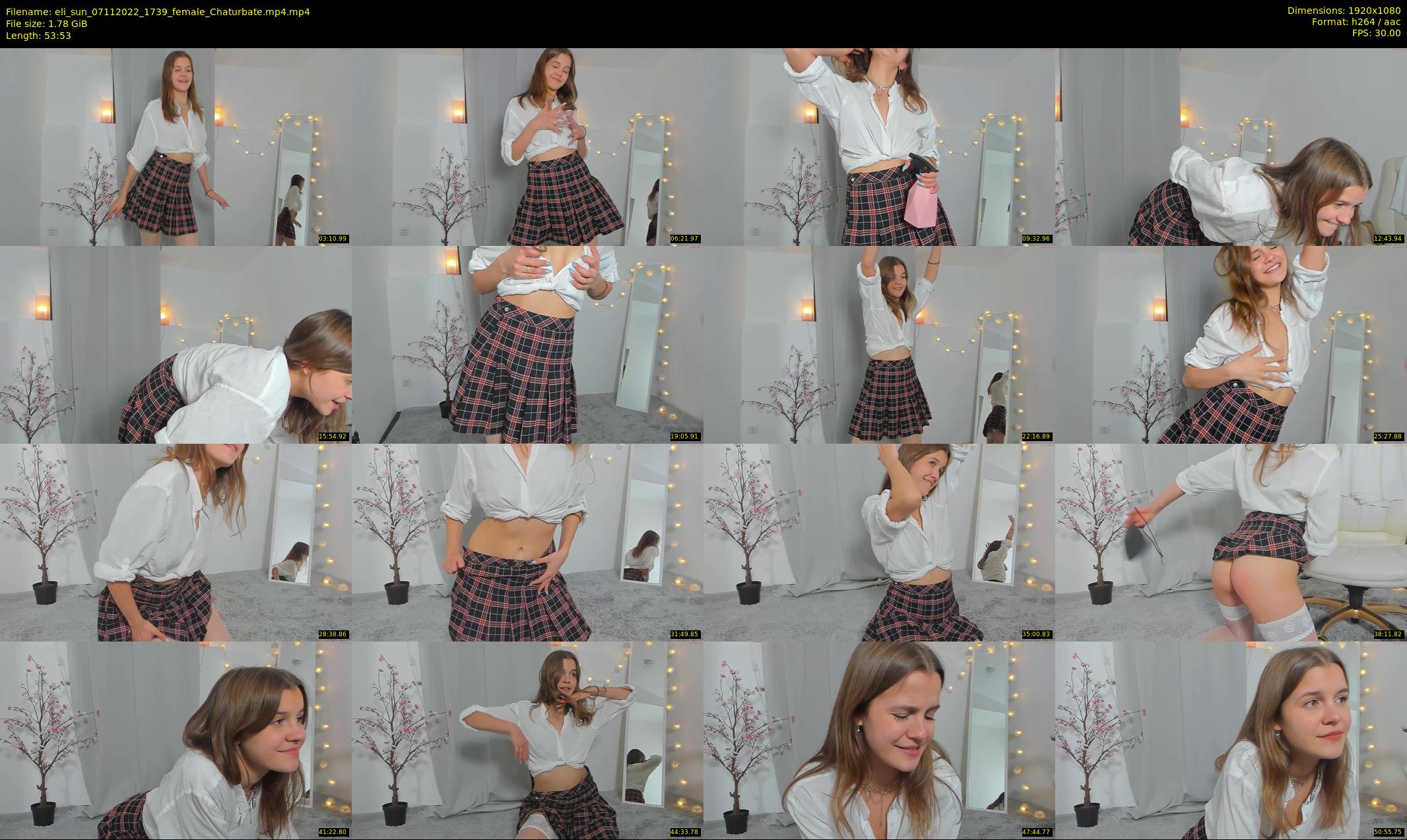 eli_sun — 54 minute Chaturbate female cam show recording, 1080p, Nov 7, 2022