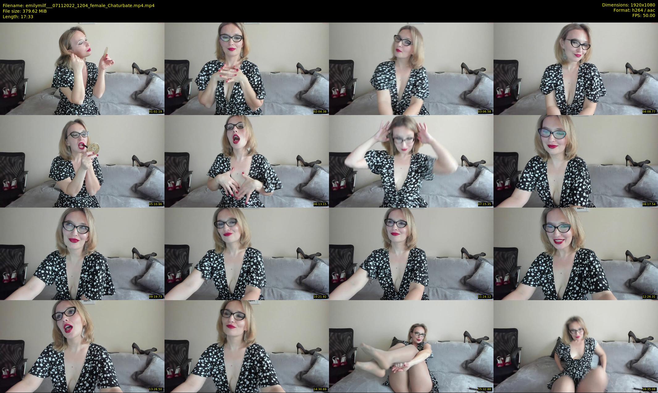 emilymilf__ — 18 minute Chaturbate female cam show recording, 1080p, Nov 7, 2022