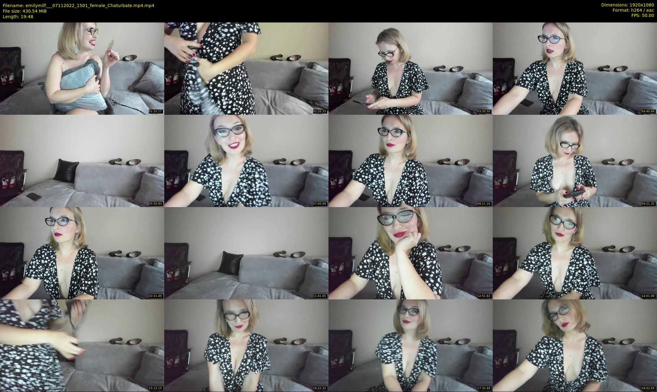 emilymilf__ — 20 minute Chaturbate female cam show recording, 1080p, Nov 7, 2022