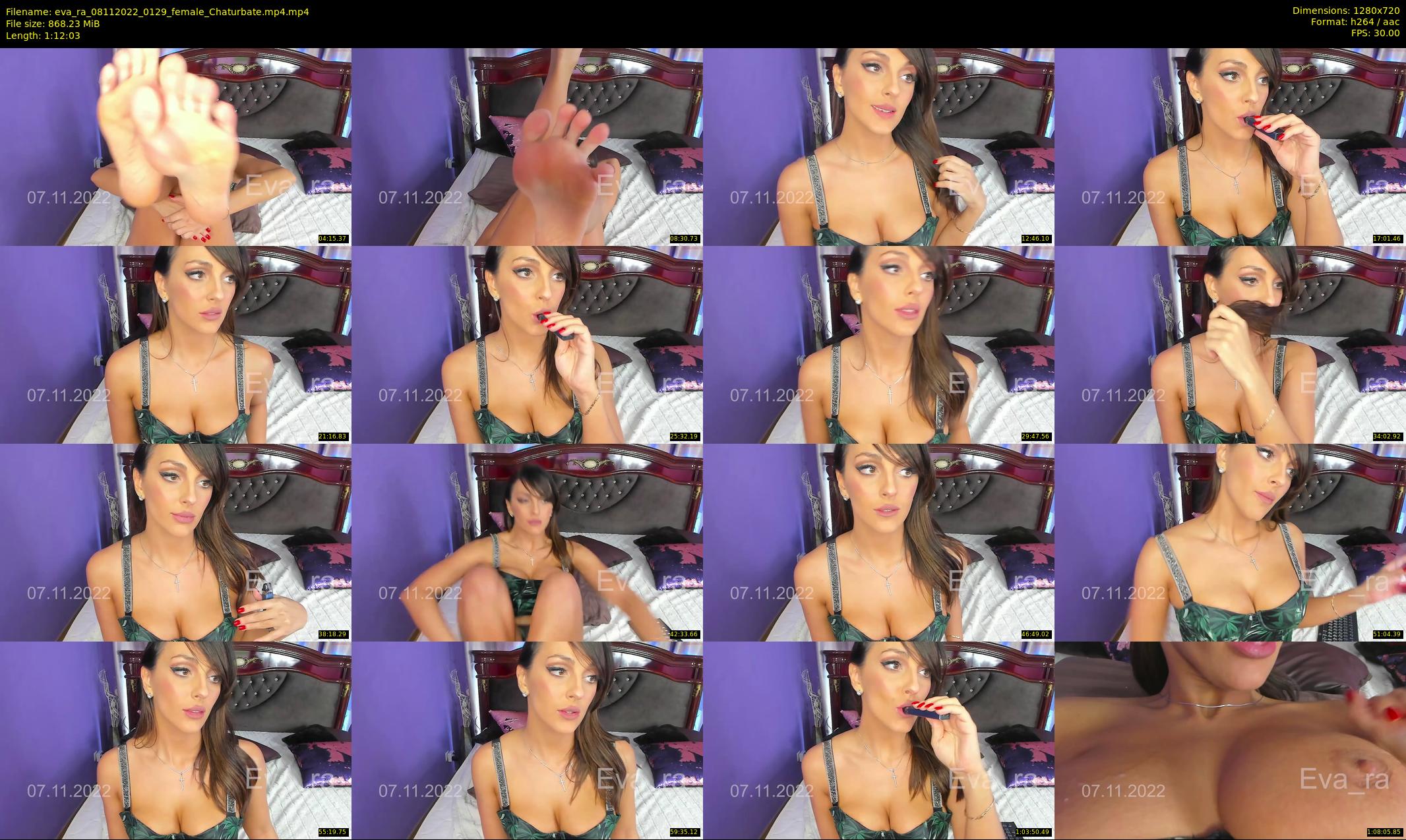 eva_ra — 73 minute Chaturbate female cam show recording, 720p, Nov 8, 2022