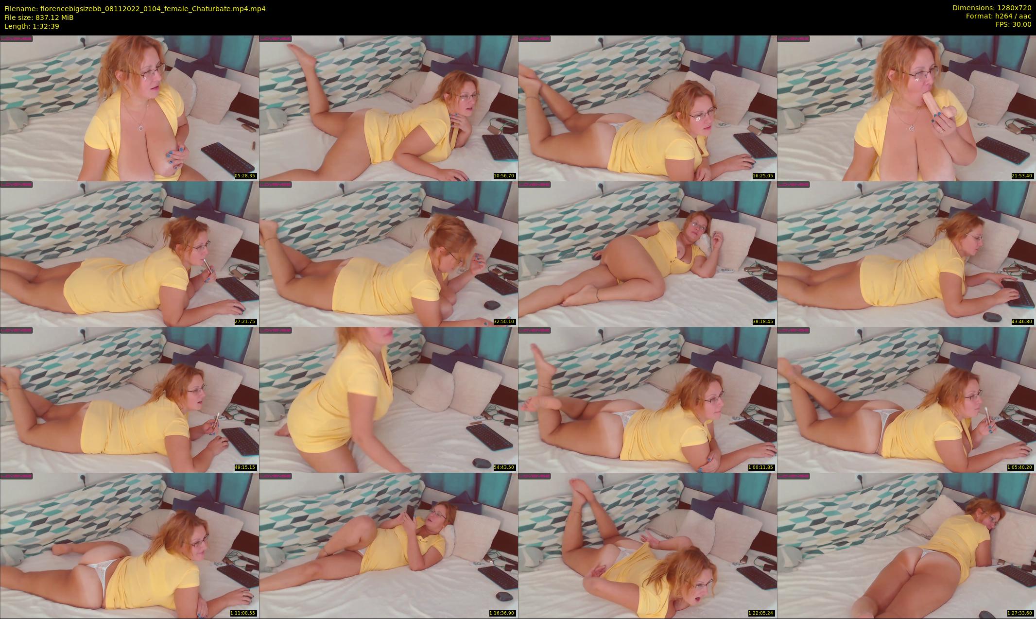 florencebigsizebb — 93 minute Chaturbate female cam show recording, 720p, Nov 8, 2022