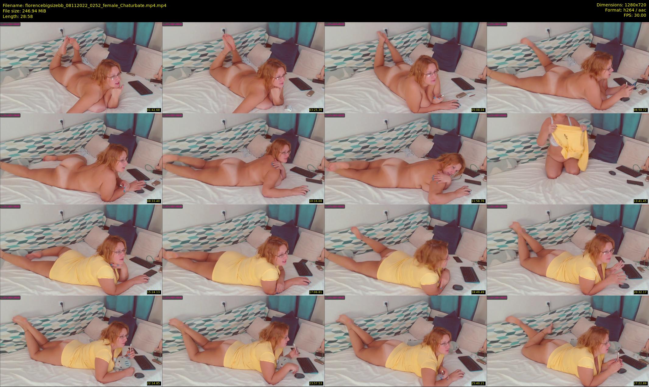 florencebigsizebb — 29 minute Chaturbate female cam show recording, 720p, Nov 8, 2022