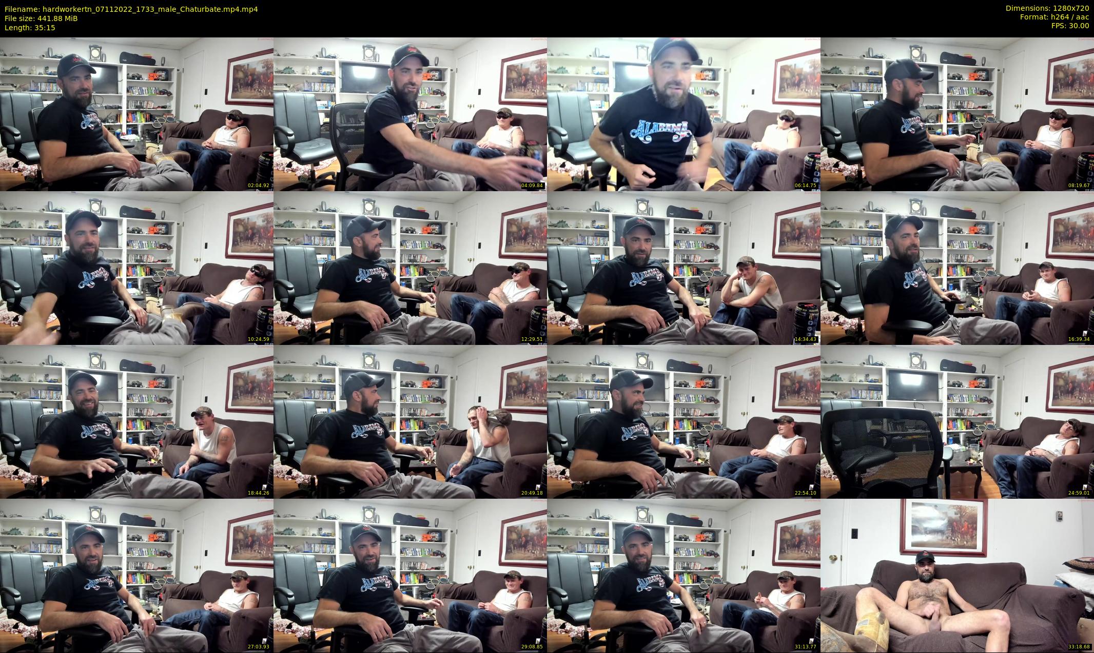 hardworkertn — 36 minute Chaturbate male cam show recording, 720p, Nov 7, 2022