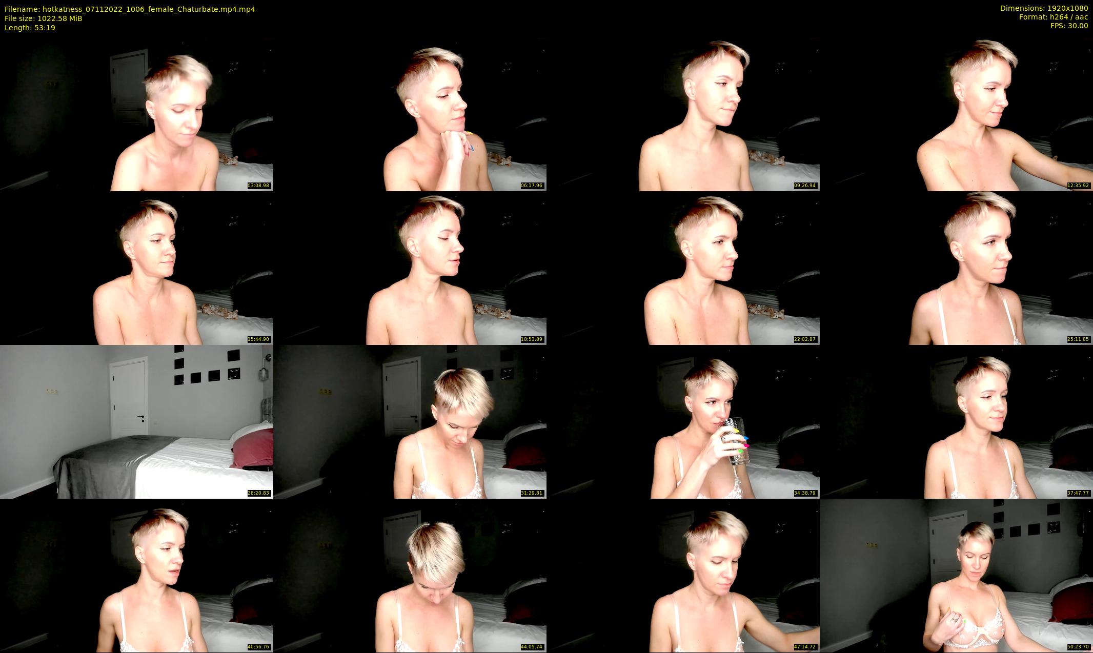 hotkatness — 54 minute Chaturbate female cam show recording, 1080p, Nov 7, 2022