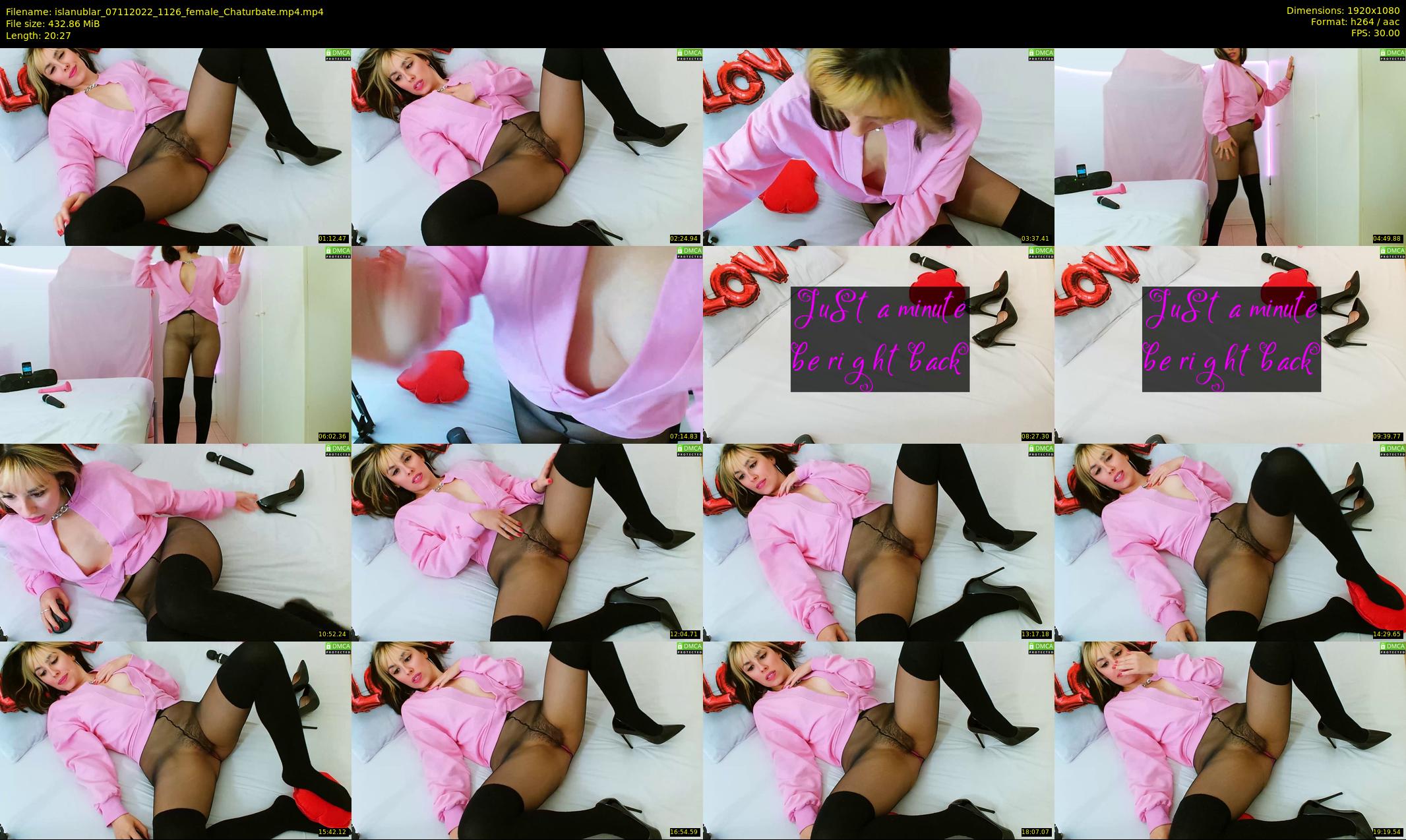 islanublar — 21 minute Chaturbate female cam show recording, 1080p, Nov 7, 2022