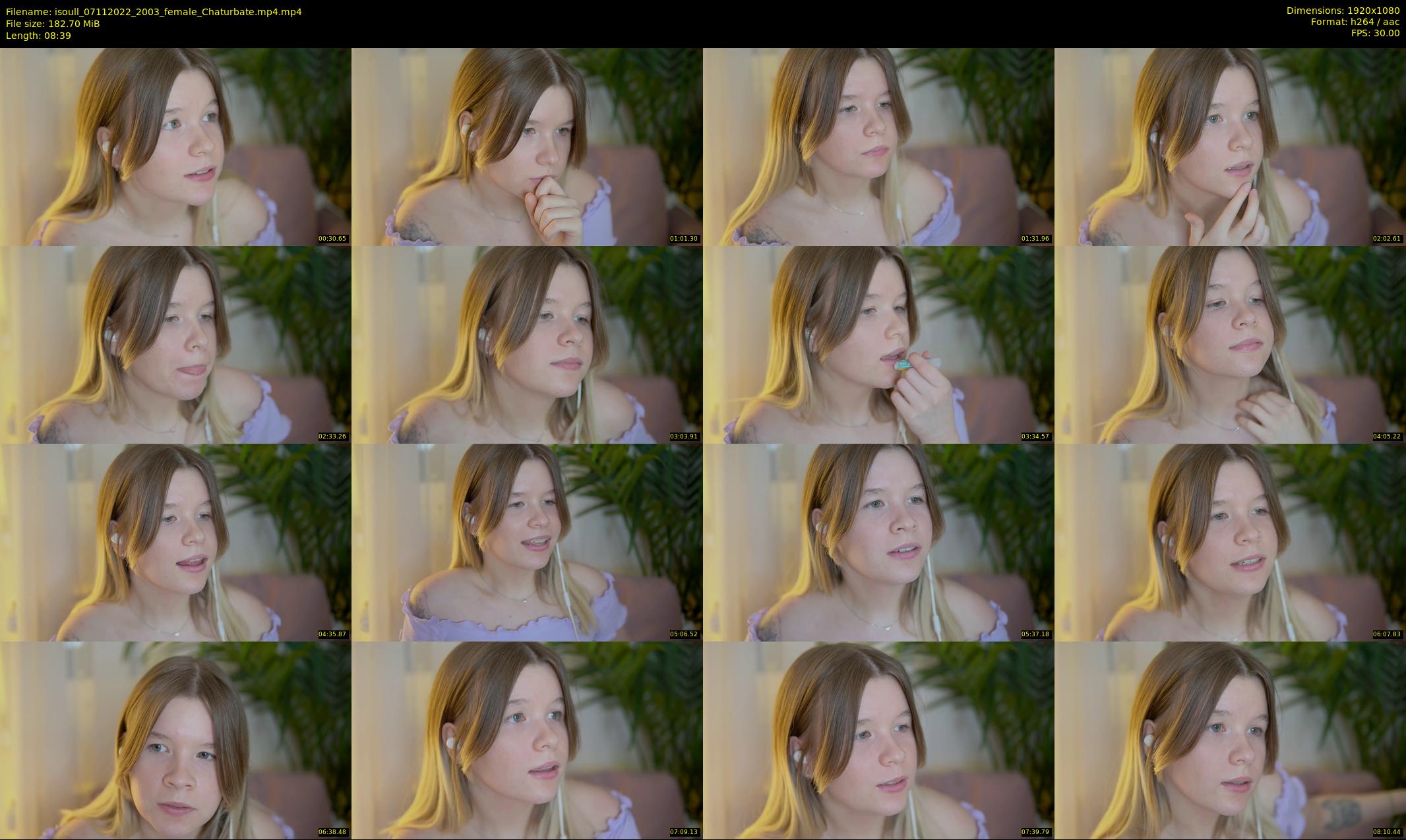 isoull — 9 minute Chaturbate female cam show recording, 1080p, Nov 7, 2022