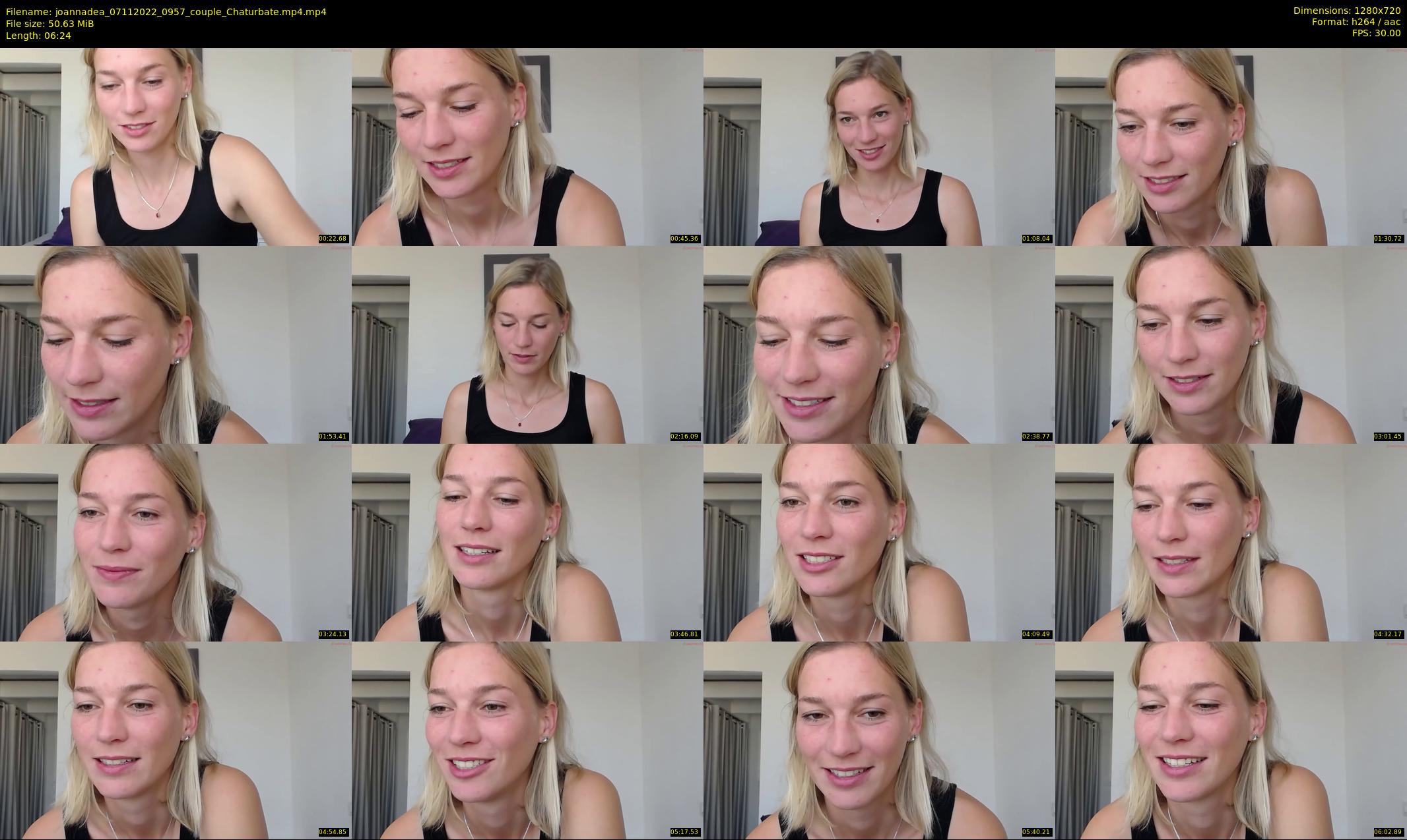 joannadea — 7 minute Chaturbate female cam show recording, 720p, Nov 7, 2022