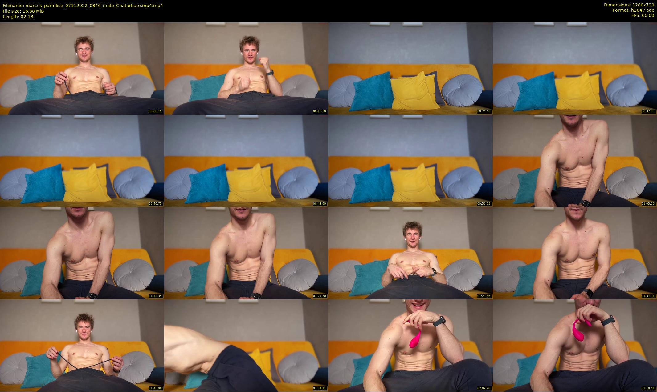 marcus_paradise — 3 minute Chaturbate male cam show recording, 720p, Nov 7, 2022