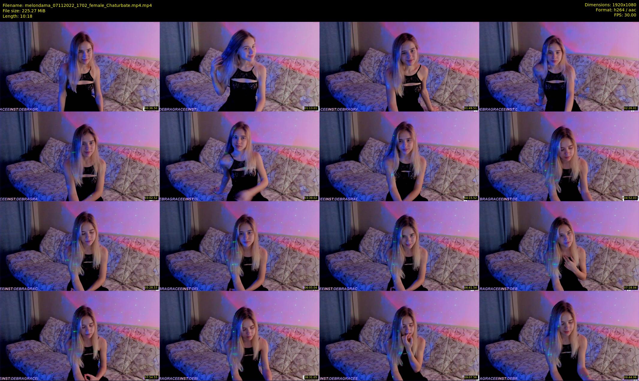 melondama — 11 minute Chaturbate female cam show recording, 1080p, Nov 7, 2022