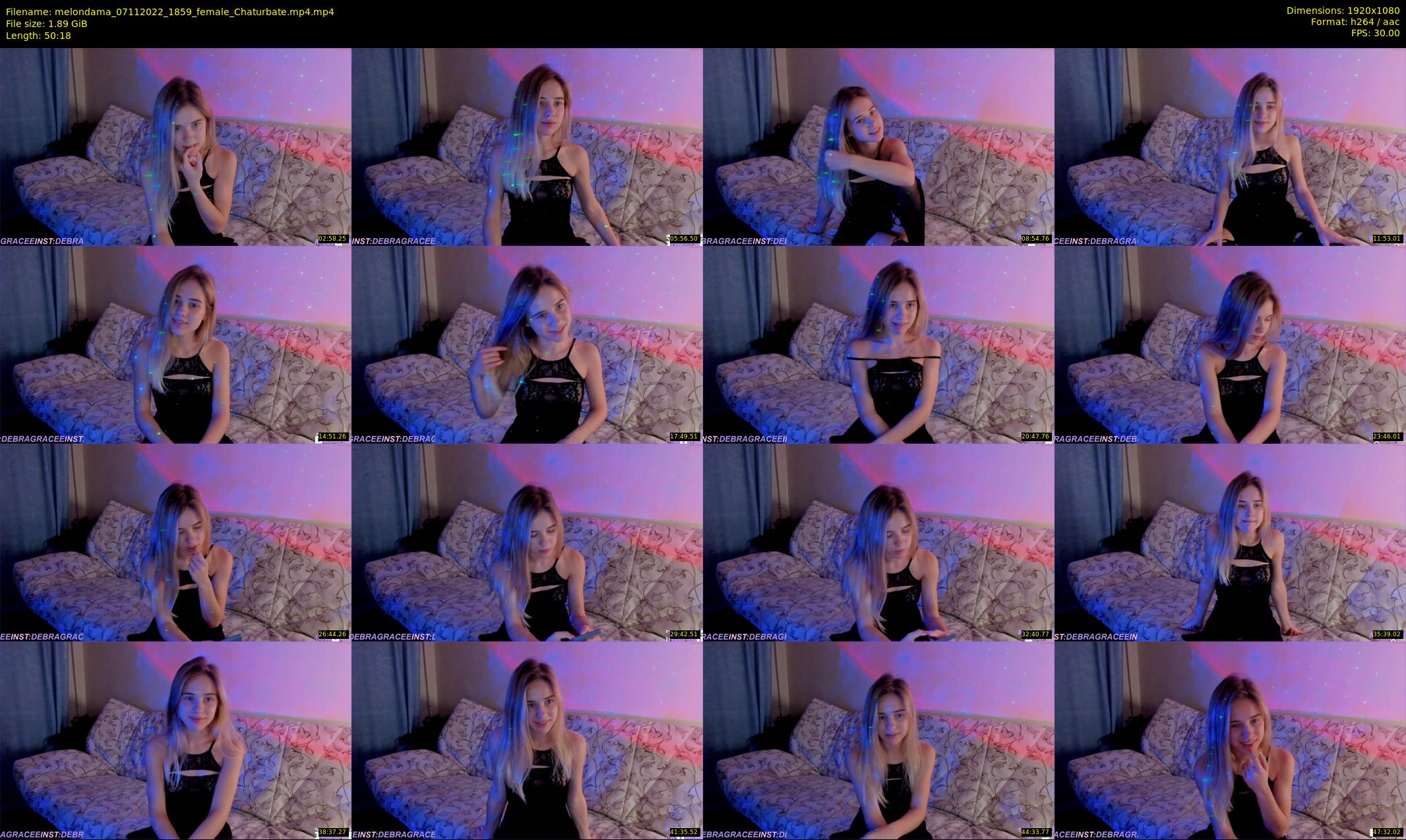 melondama — 51 minute Chaturbate female cam show recording, 1080p, Nov 7, 2022