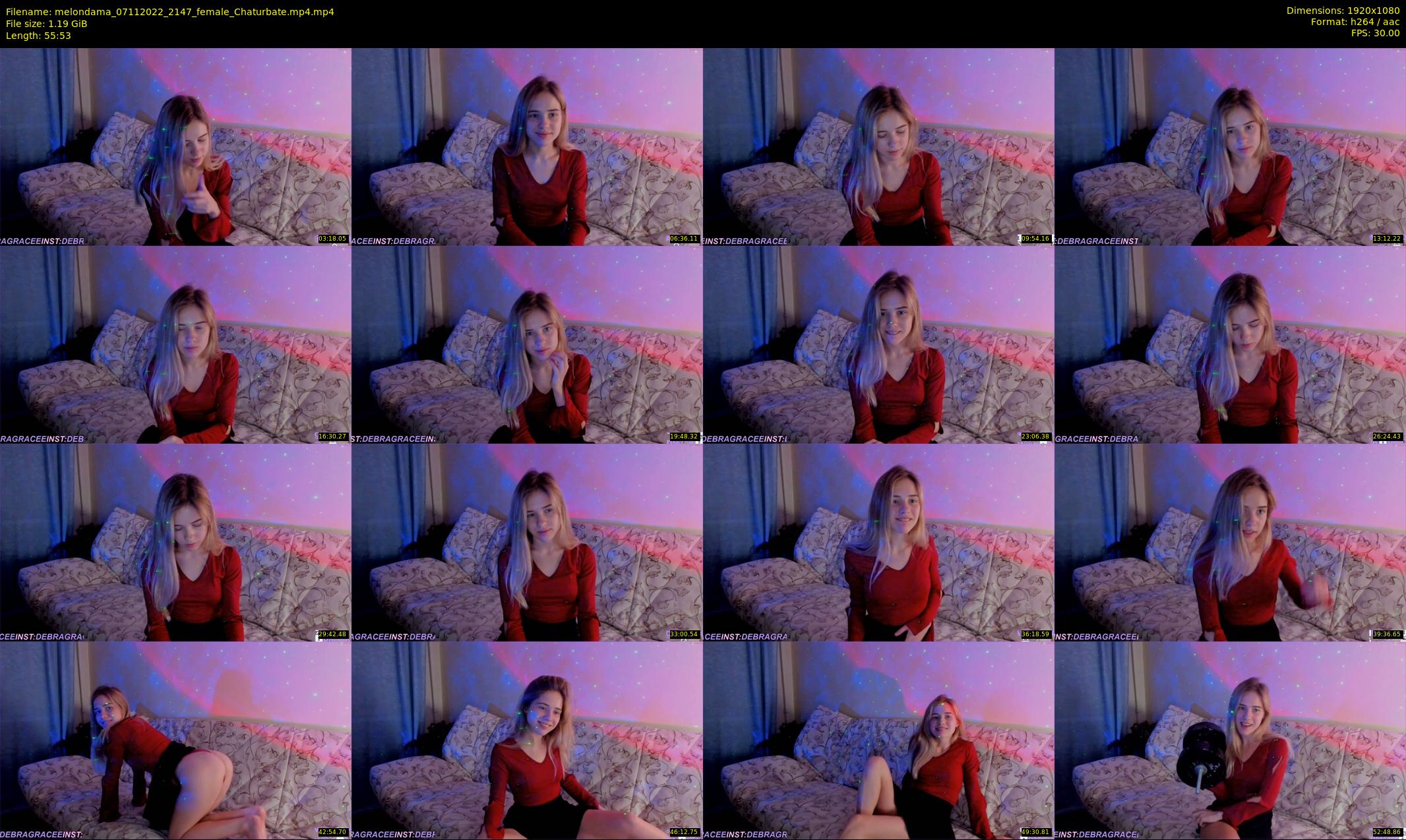 melondama — 56 minute Chaturbate female cam show recording, 1080p, Nov 7, 2022