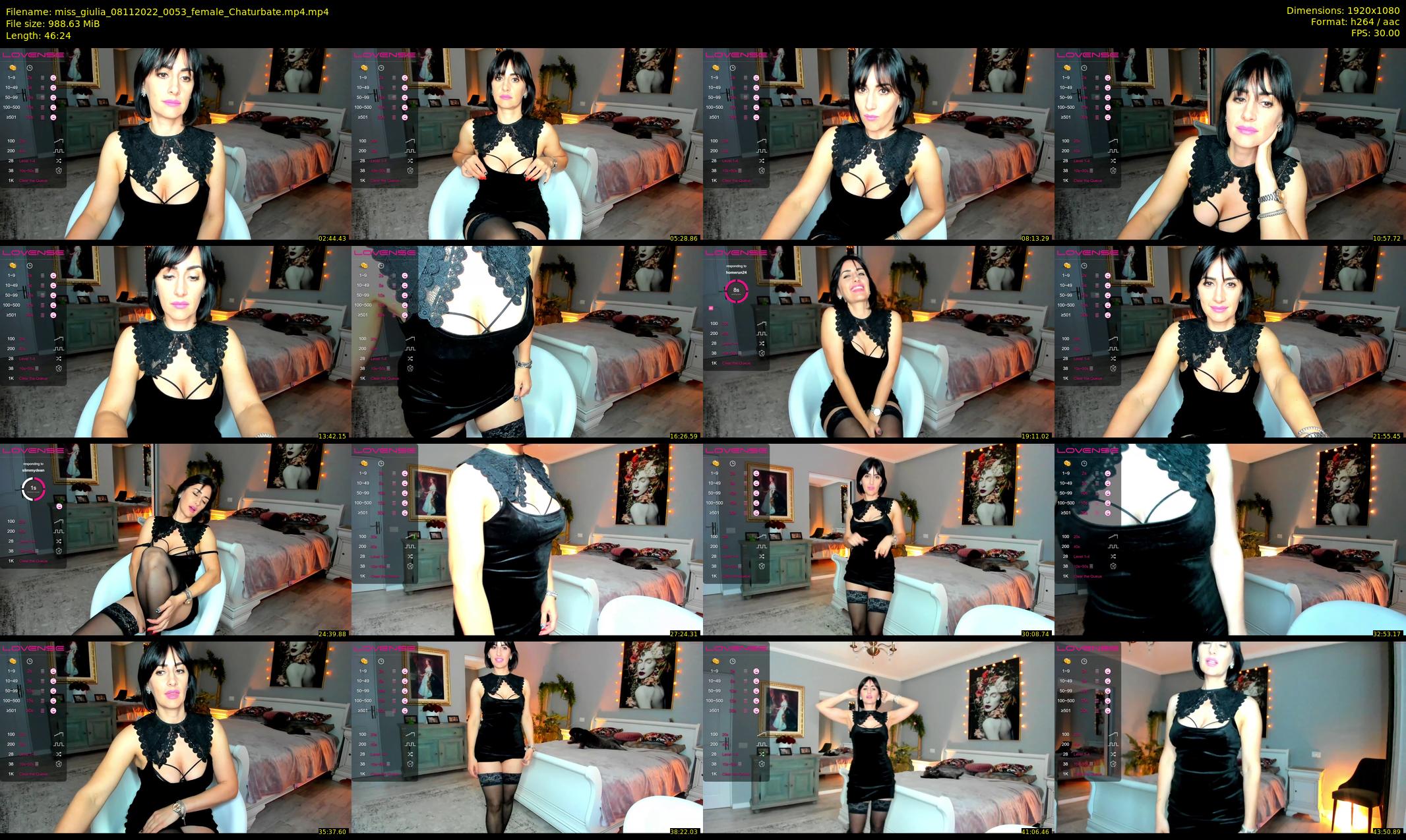 miss_giulia — 47 minute Chaturbate female cam show recording, 1080p, Nov 8, 2022