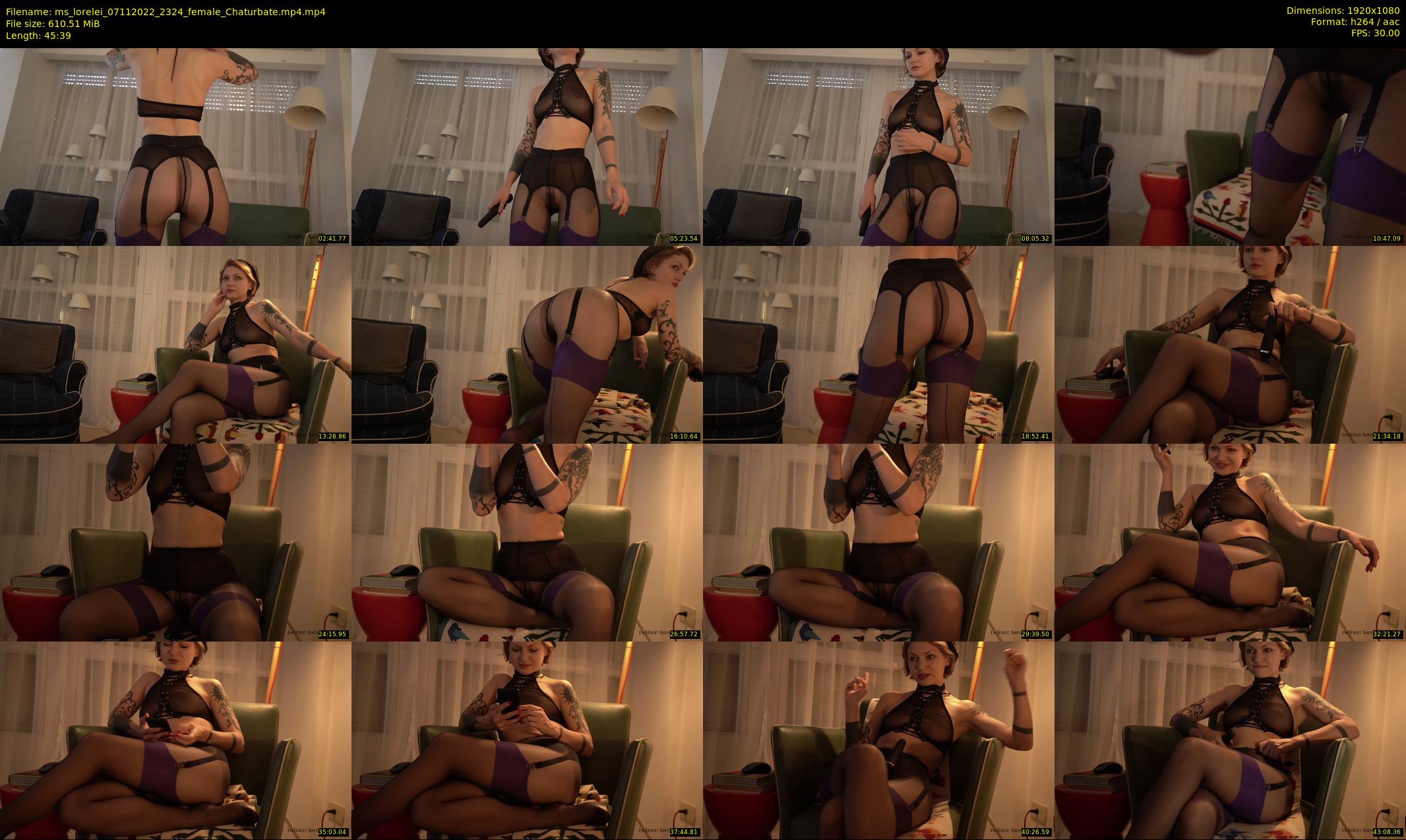 ms_lorelei — 46 minute Chaturbate female cam show recording, 1080p, Nov 7, 2022