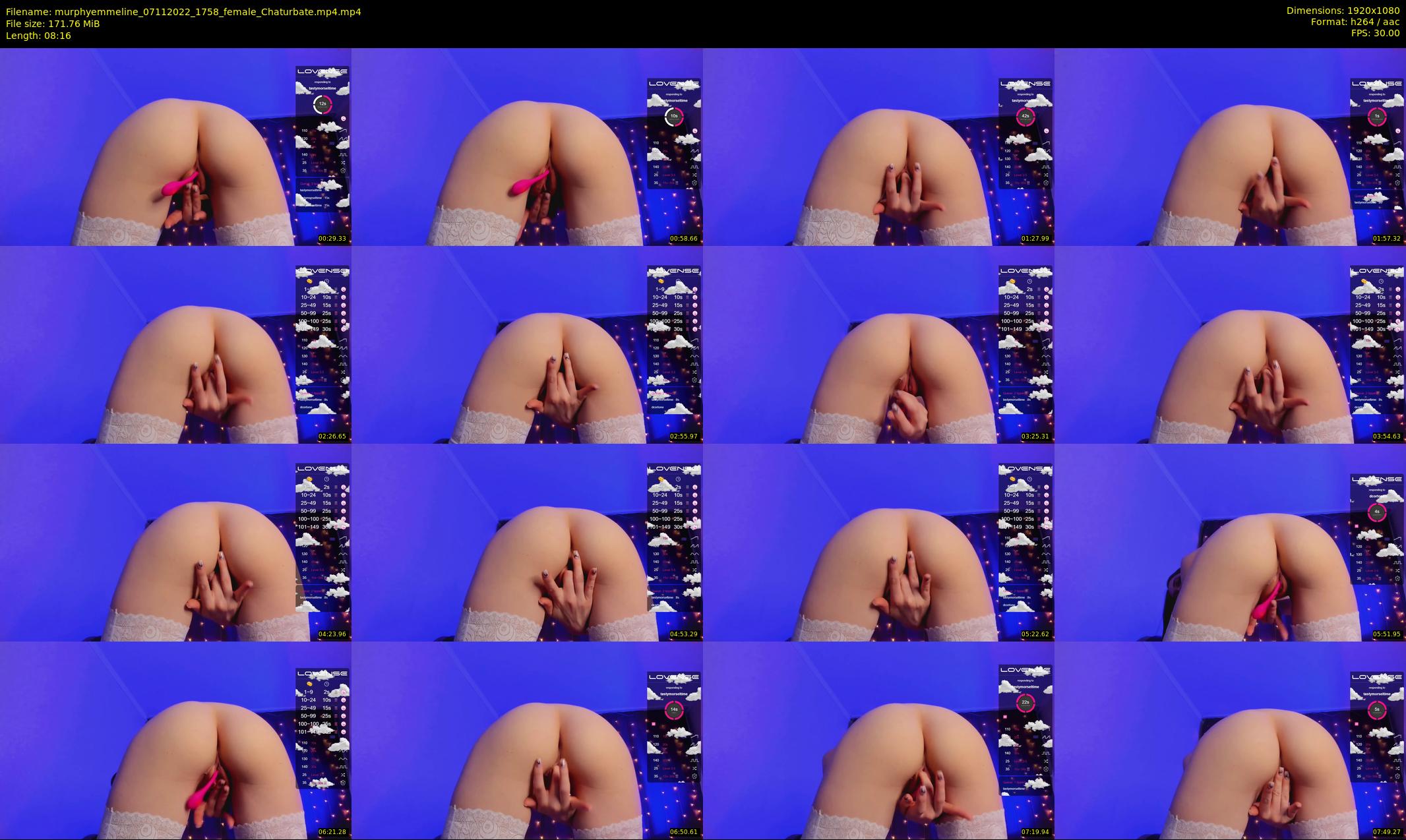 murphyemmeline — 9 minute Chaturbate female cam show recording, 1080p, Nov 7, 2022