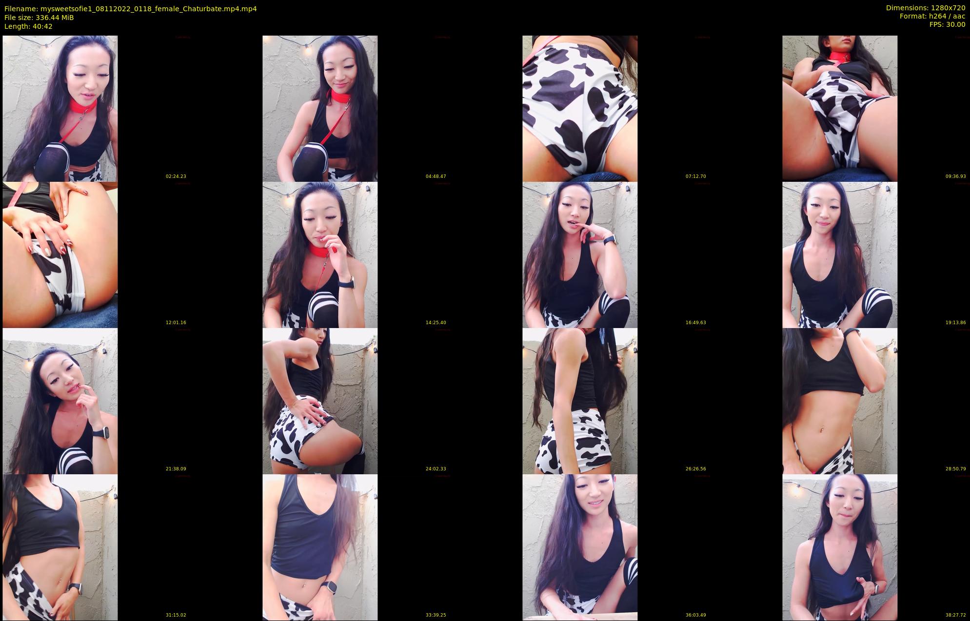 mysweetsofie1 — 41 minute Chaturbate female cam show recording, 720p, Nov 8, 2022