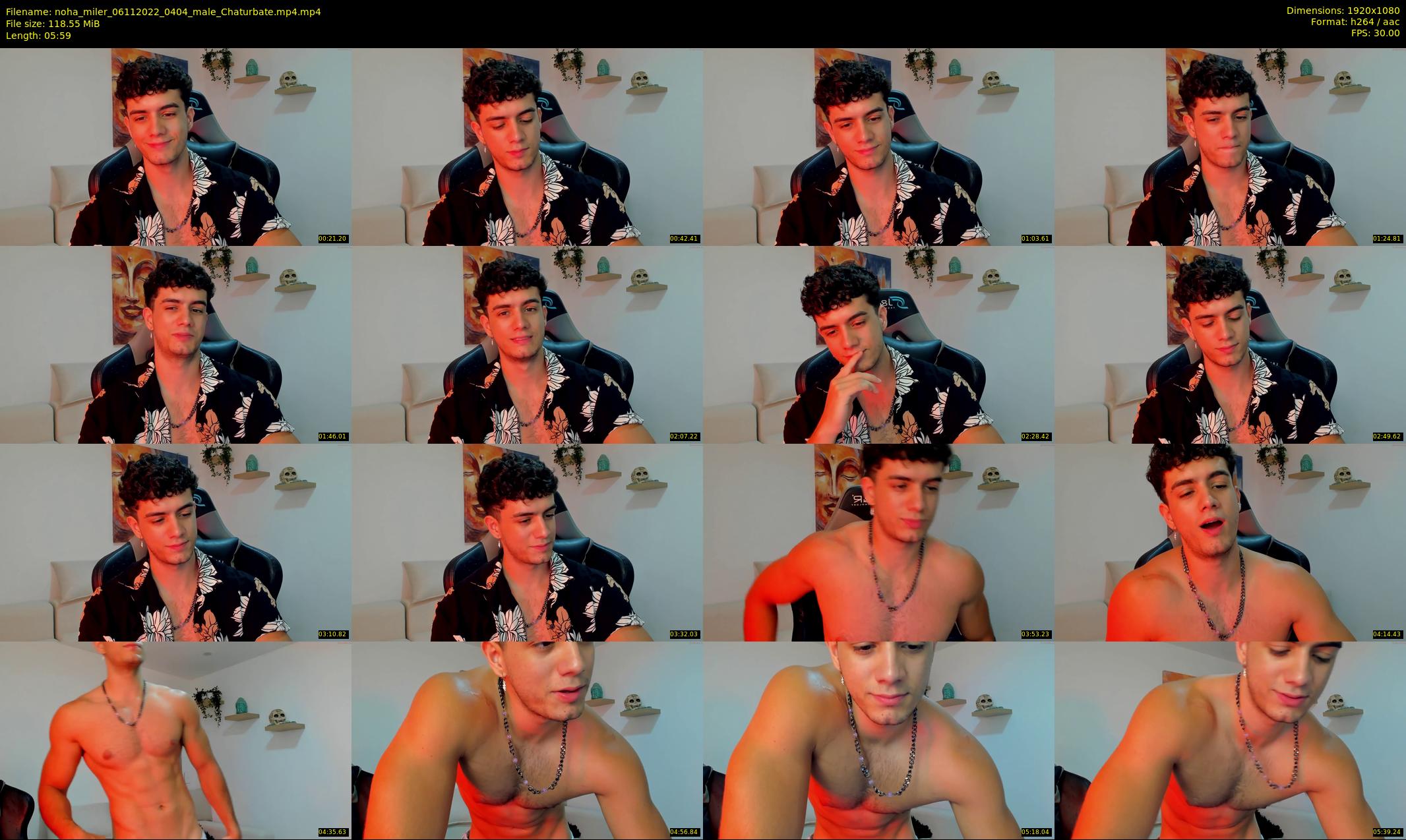 noha_miler — 6 minute Chaturbate male cam show recording, 1080p, Nov 6, 2022