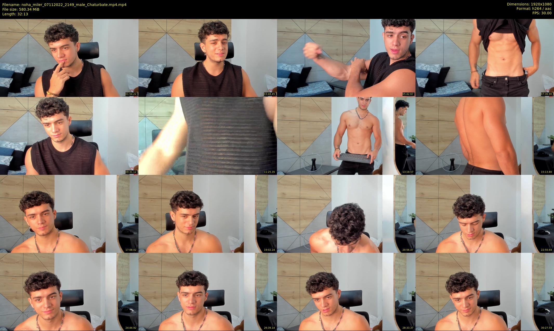 noha_miler — 33 minute Chaturbate male cam show recording, 1080p, Nov 7, 2022