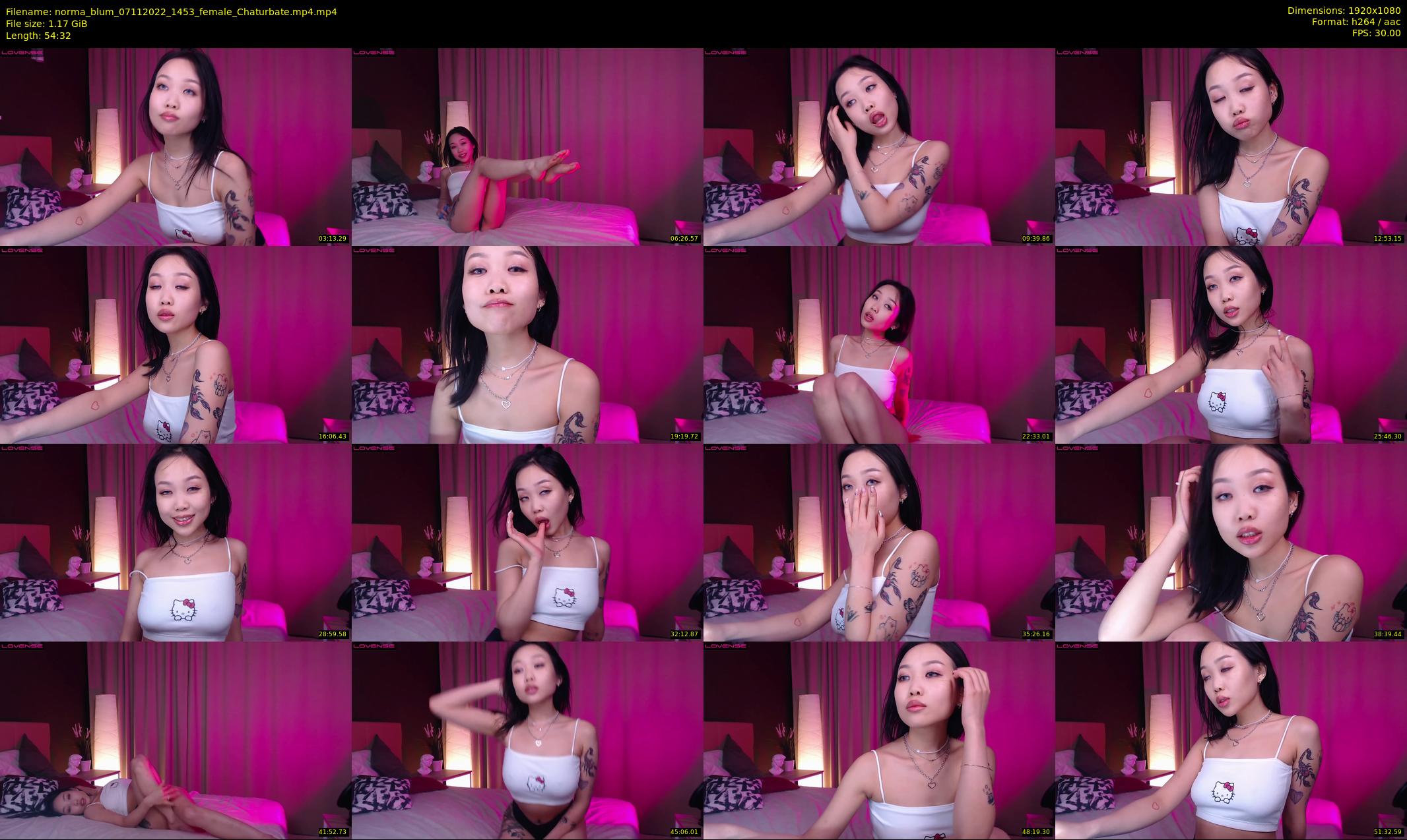 norma_blum — 55 minute Chaturbate female cam show recording, 1080p, Nov 7, 2022