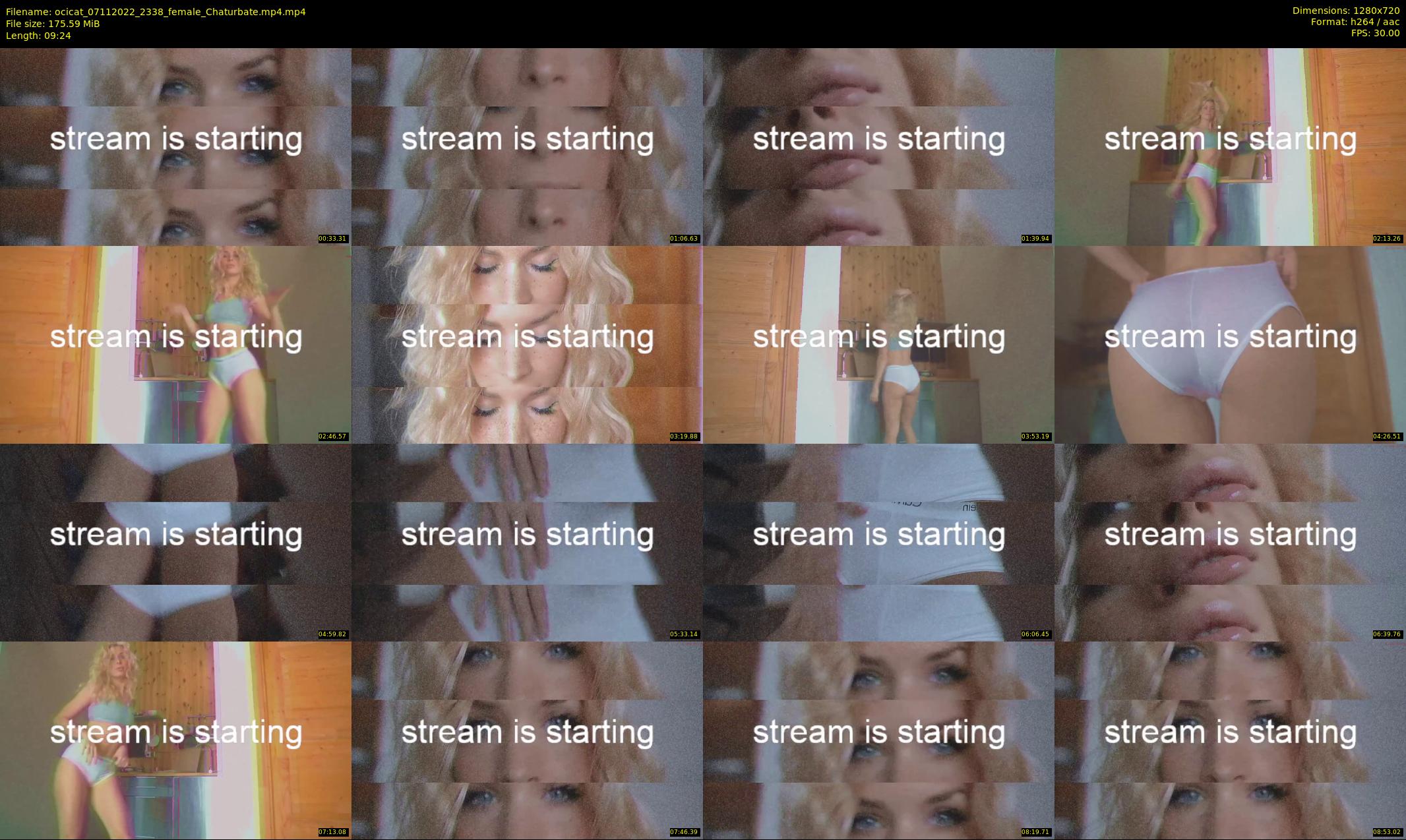 ocicat — 10 minute Chaturbate female cam show recording, 720p, Nov 7, 2022