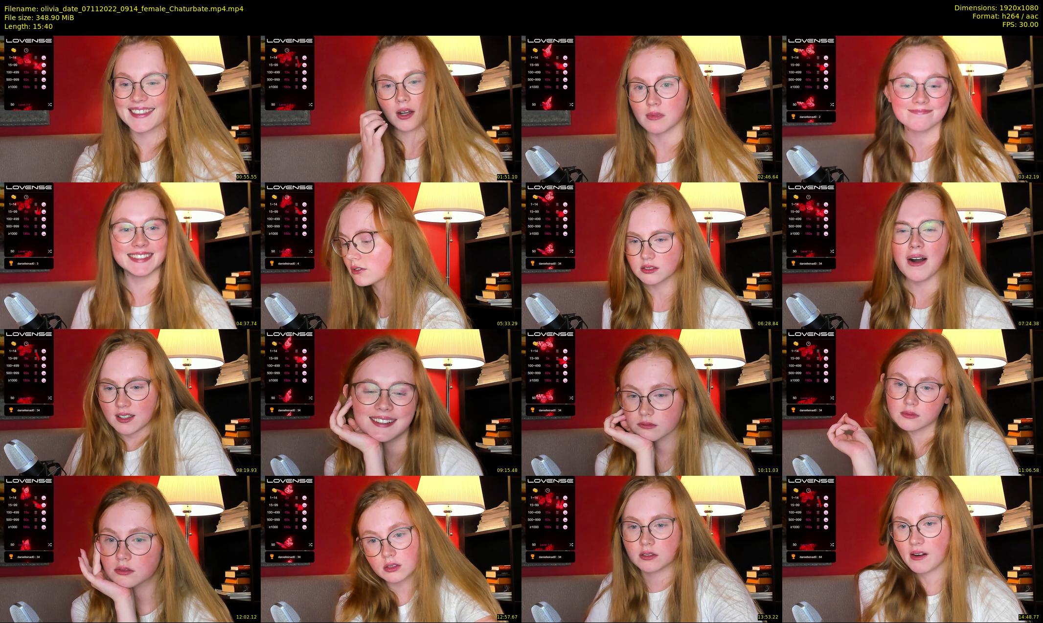 olivia_date — 16 minute Chaturbate female cam show recording, 1080p, Nov 7, 2022