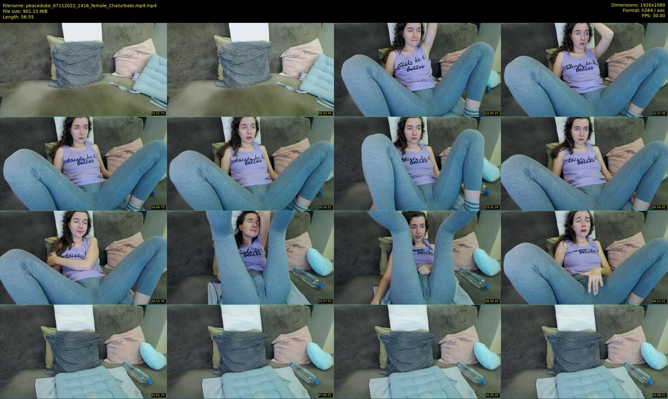 peaceduke — 57 minute Chaturbate female cam show recording, 1080p, Nov 7, 2022