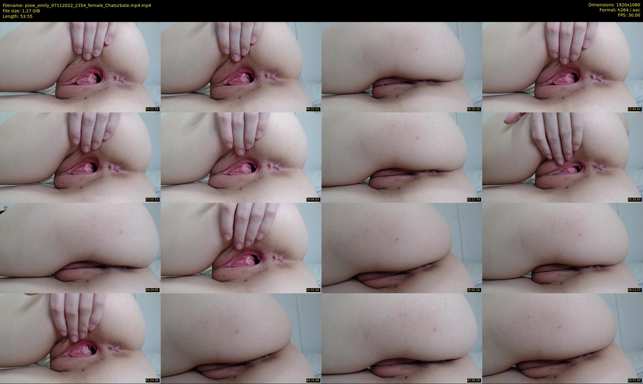 pixie_emily — 54 minute Chaturbate female cam show recording, 1080p, Nov 7, 2022