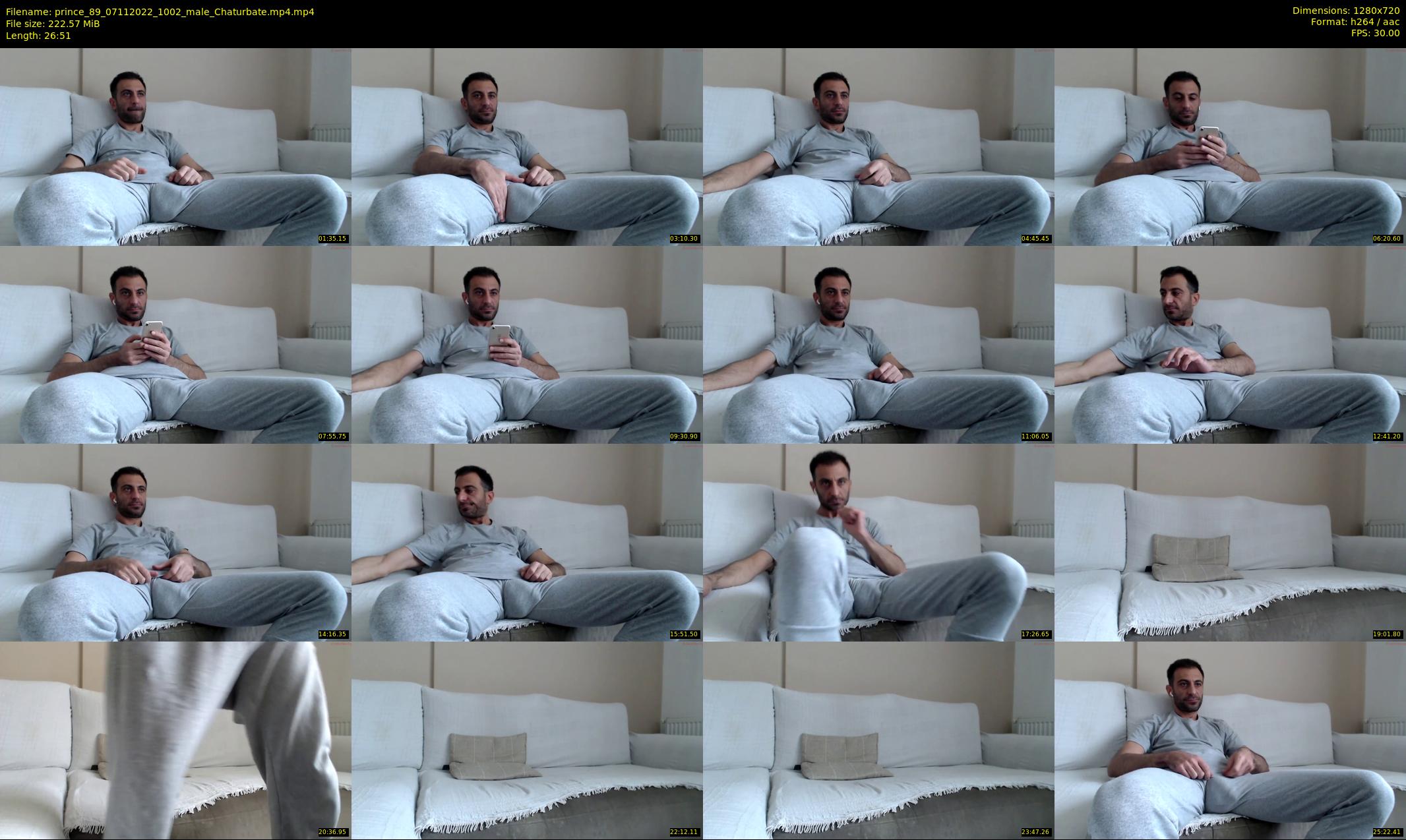 prince_89 — 27 minute Chaturbate male cam show recording, 720p, Nov 7, 2022