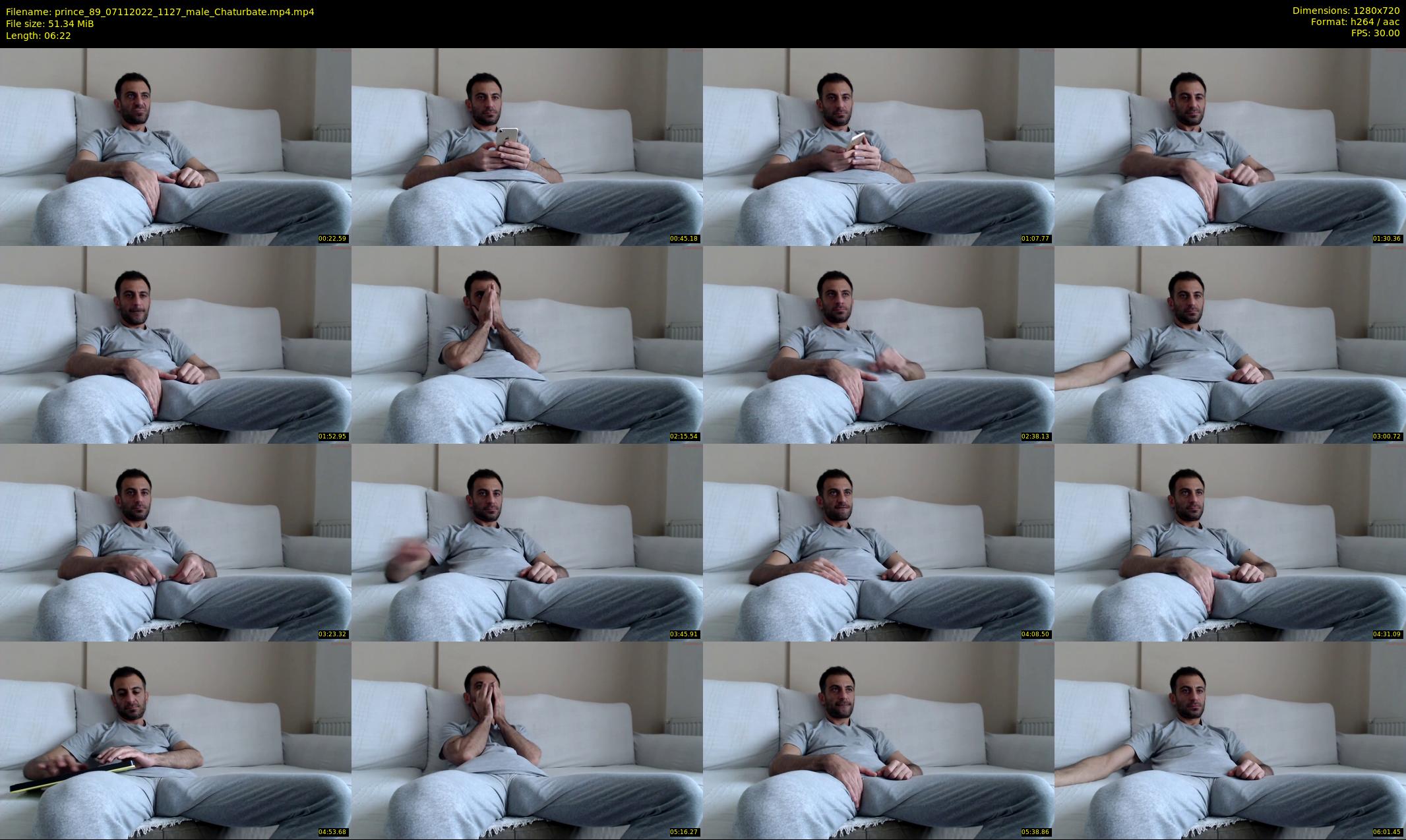 prince_89 — 7 minute Chaturbate male cam show recording, 720p, Nov 7, 2022