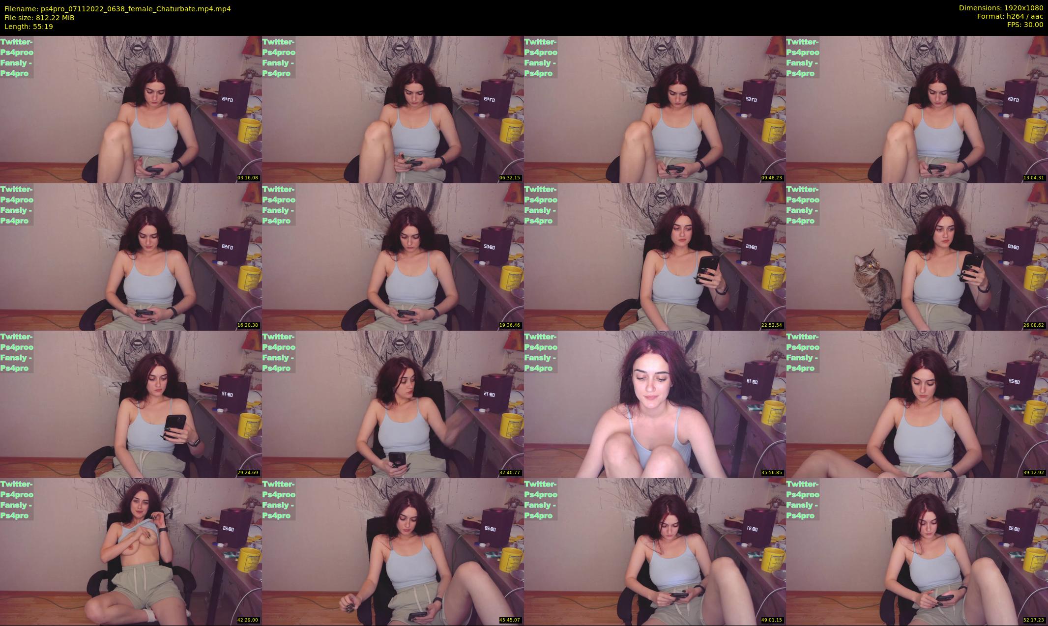 ps4pro — 56 minute Chaturbate female cam show recording, 1080p, Nov 7, 2022