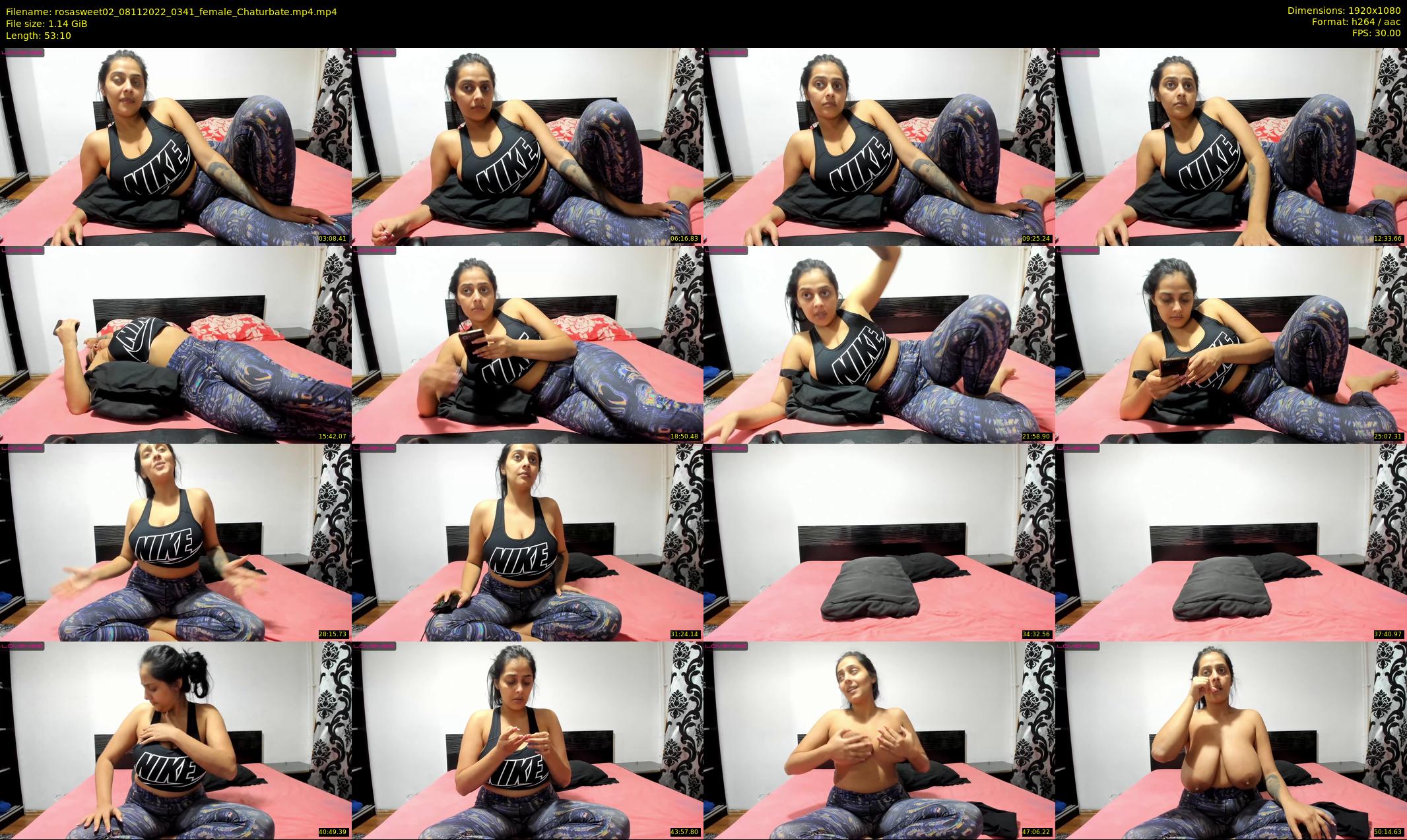 rosasweet02 — 54 minute Chaturbate female cam show recording, 1080p, Nov 8, 2022