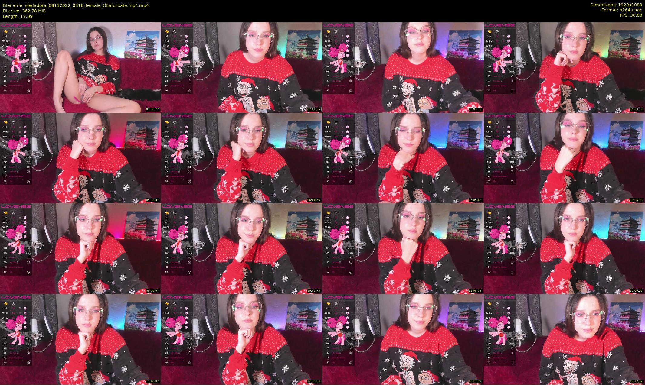 sledadora — 18 minute Chaturbate couple cam show recording, 1080p, Nov 8, 2022