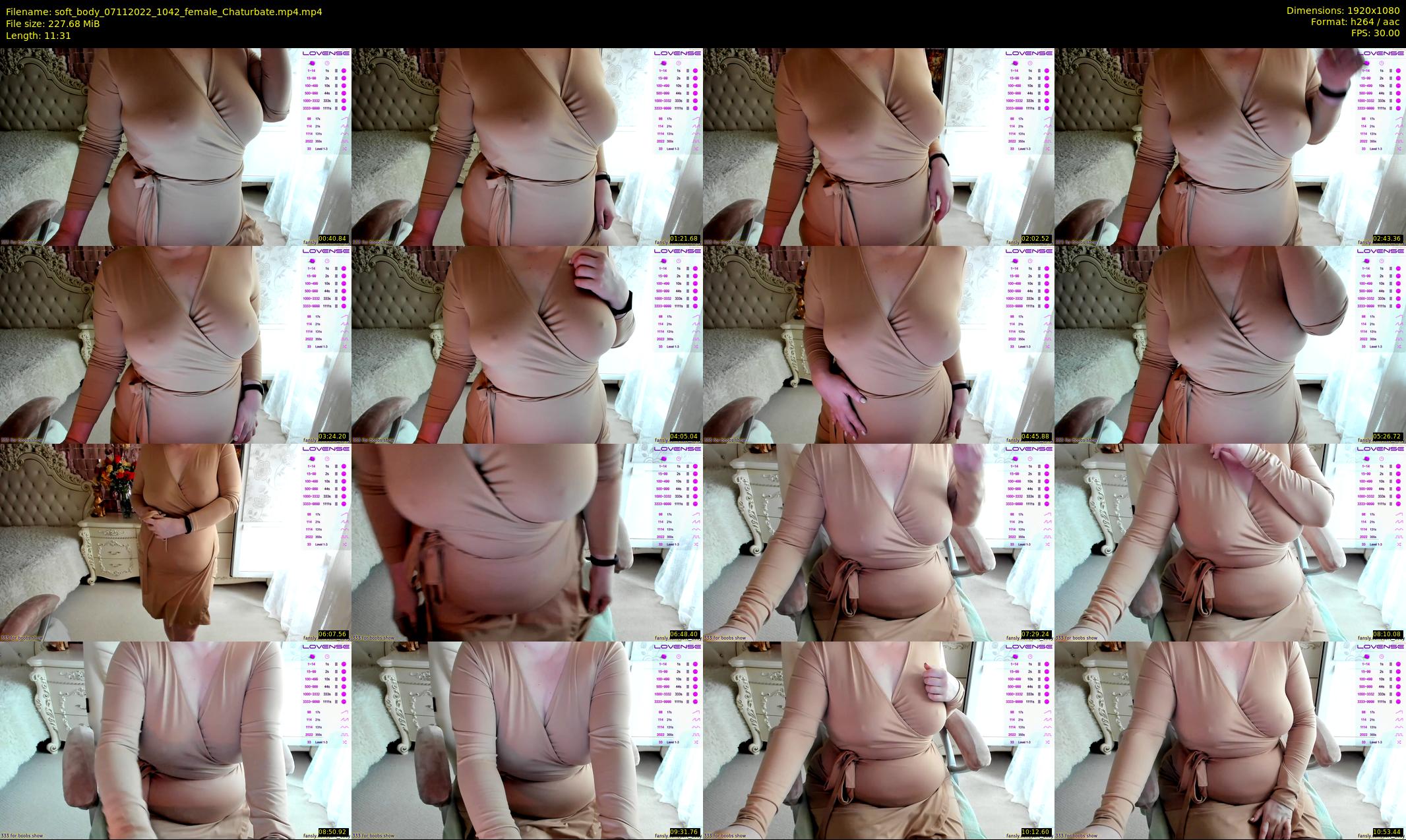 soft_body — 12 minute Chaturbate female cam show recording, 1080p, Nov 7, 2022