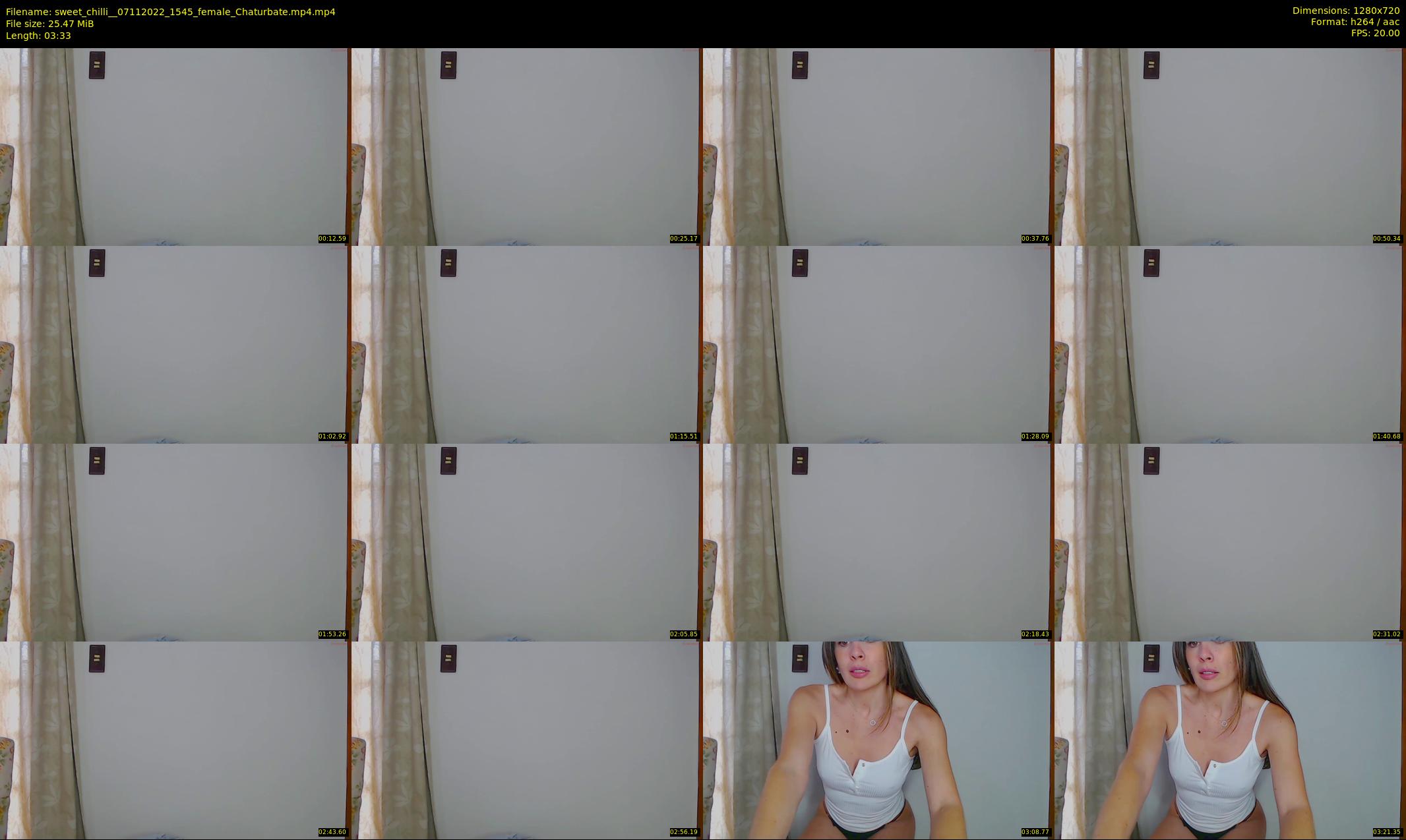 sweet_chilli_ — 4 minute Chaturbate female cam show recording, 720p, Nov 7, 2022