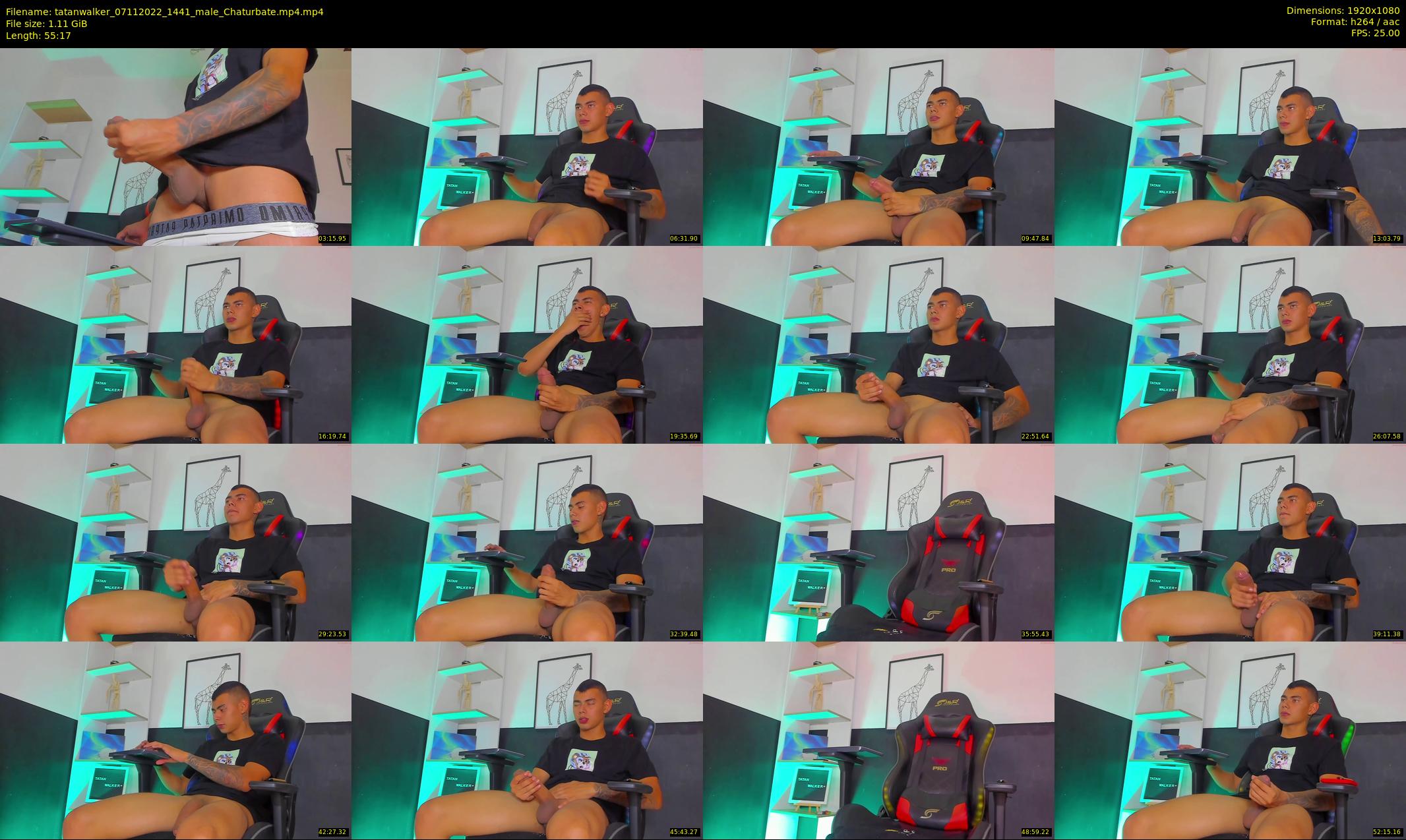 tatanwalker — 56 minute Chaturbate male cam show recording, 1080p, Nov 7, 2022