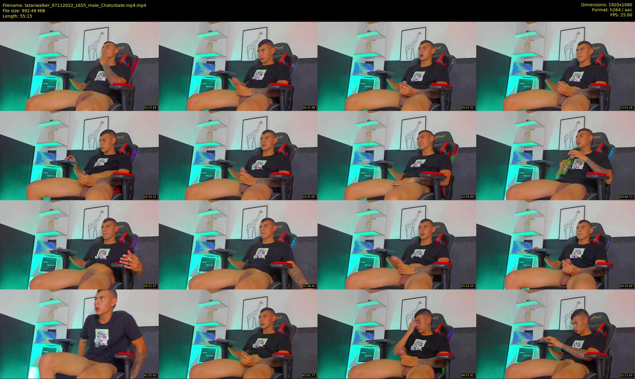 tatanwalker — 56 minute Chaturbate male cam show recording, 1080p, Nov 7, 2022