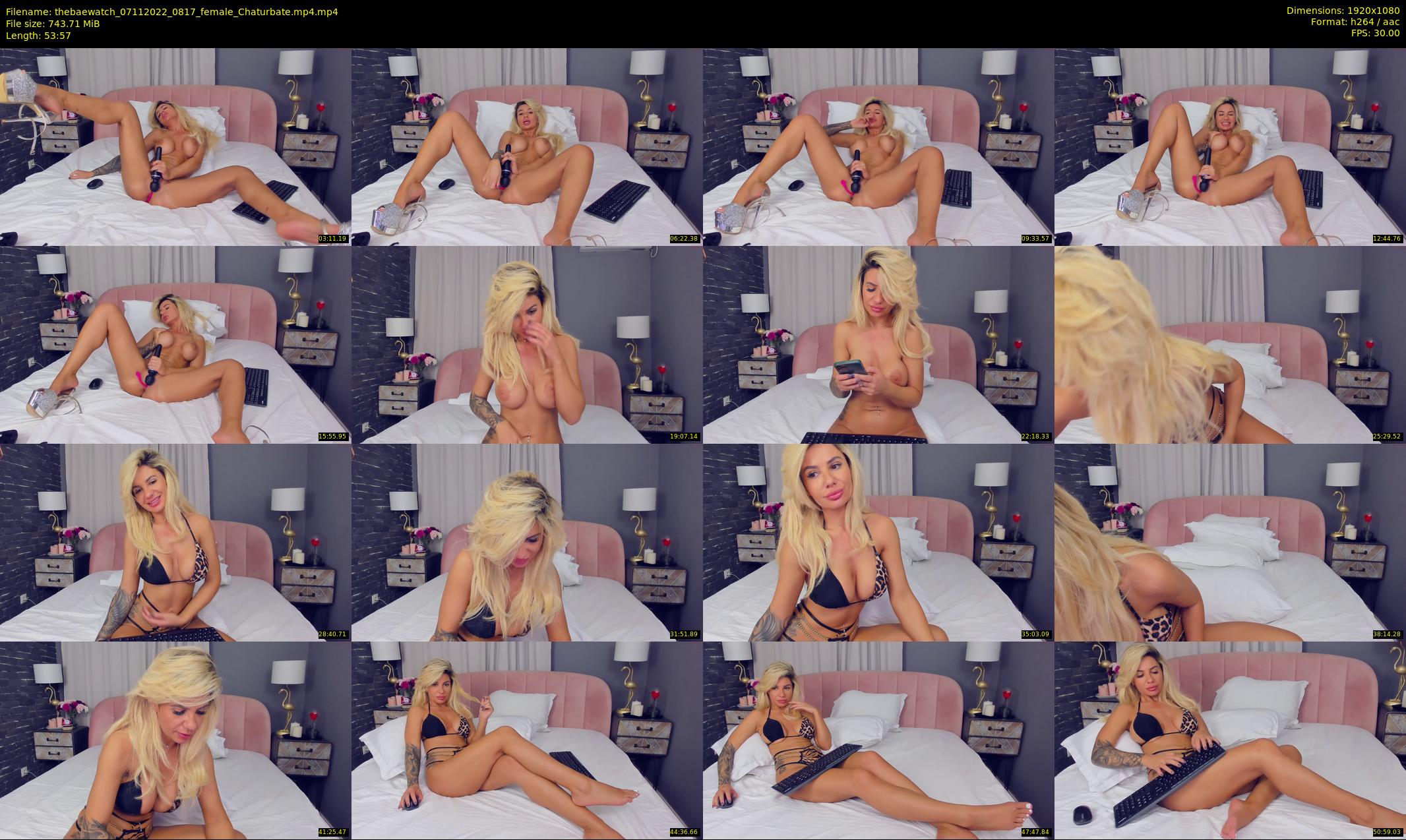 thebaewatch — 54 minute Chaturbate female cam show recording, 1080p, Nov 7, 2022
