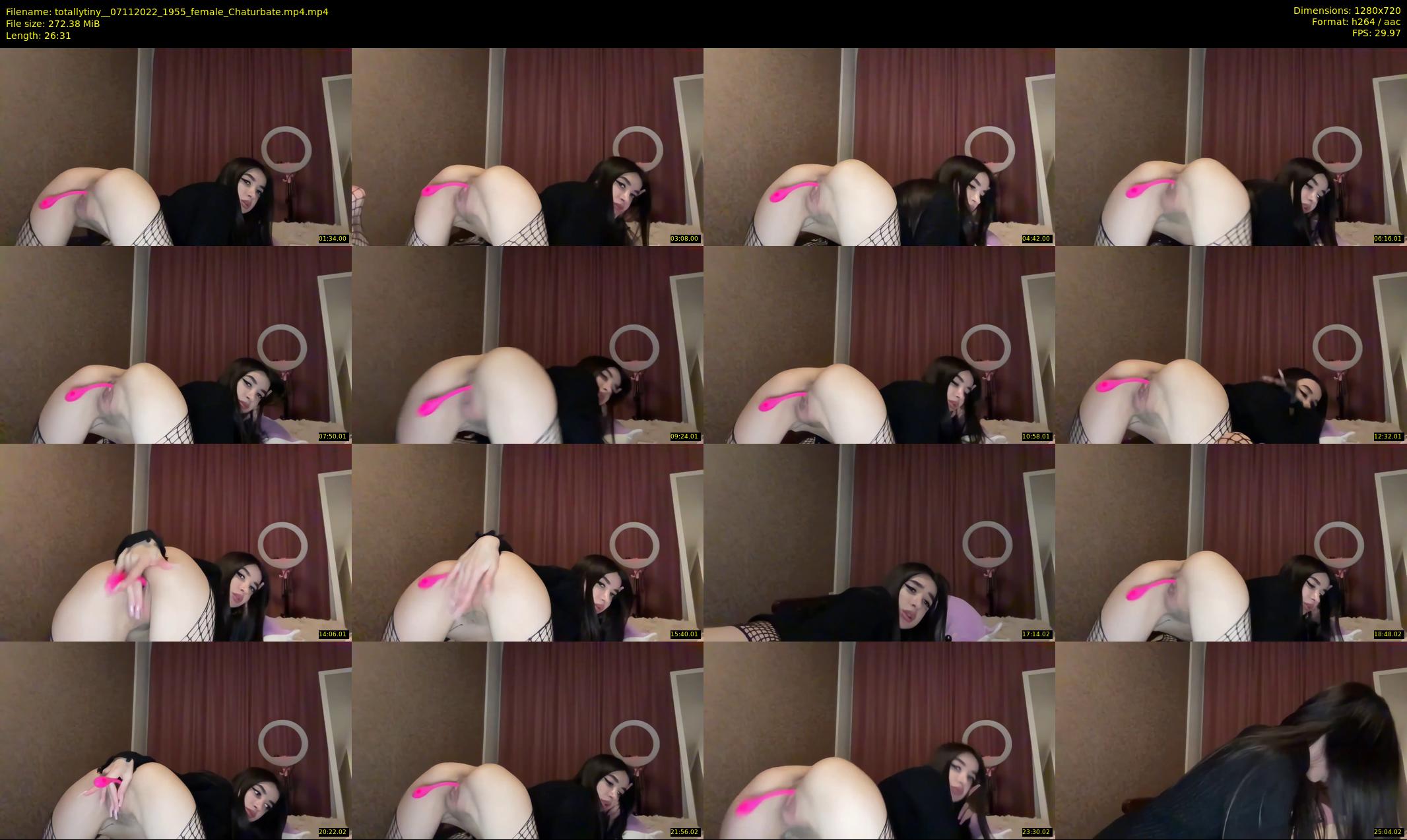 totallytiny_ — 27 minute Chaturbate female cam show recording, 720p, Nov 7, 2022