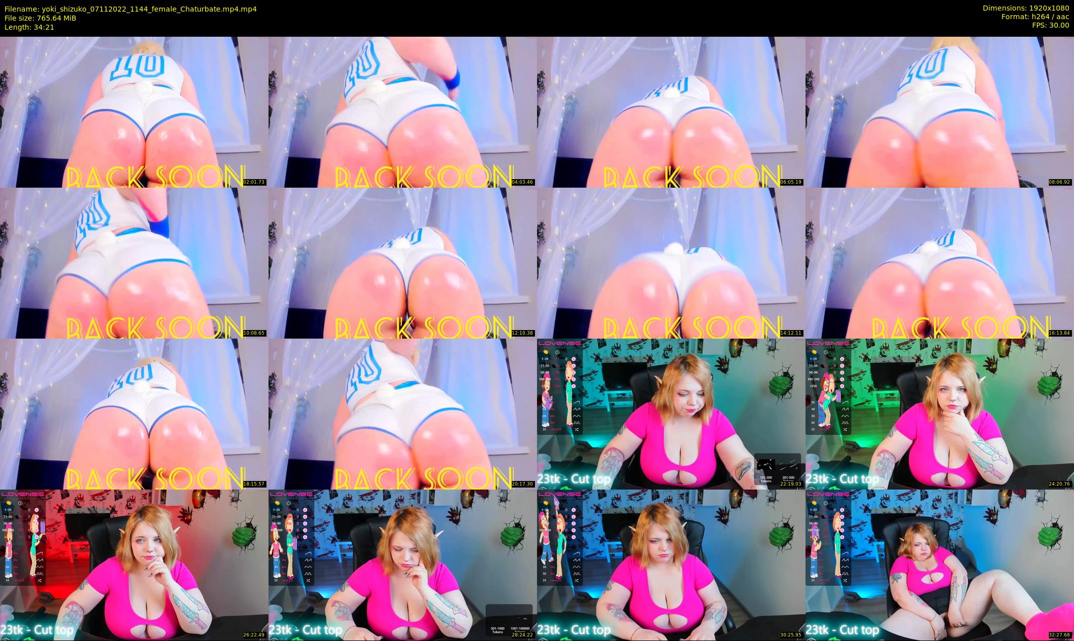 yoki_shizuko — 35 minute Chaturbate female cam show recording, 1080p, Nov 7, 2022
