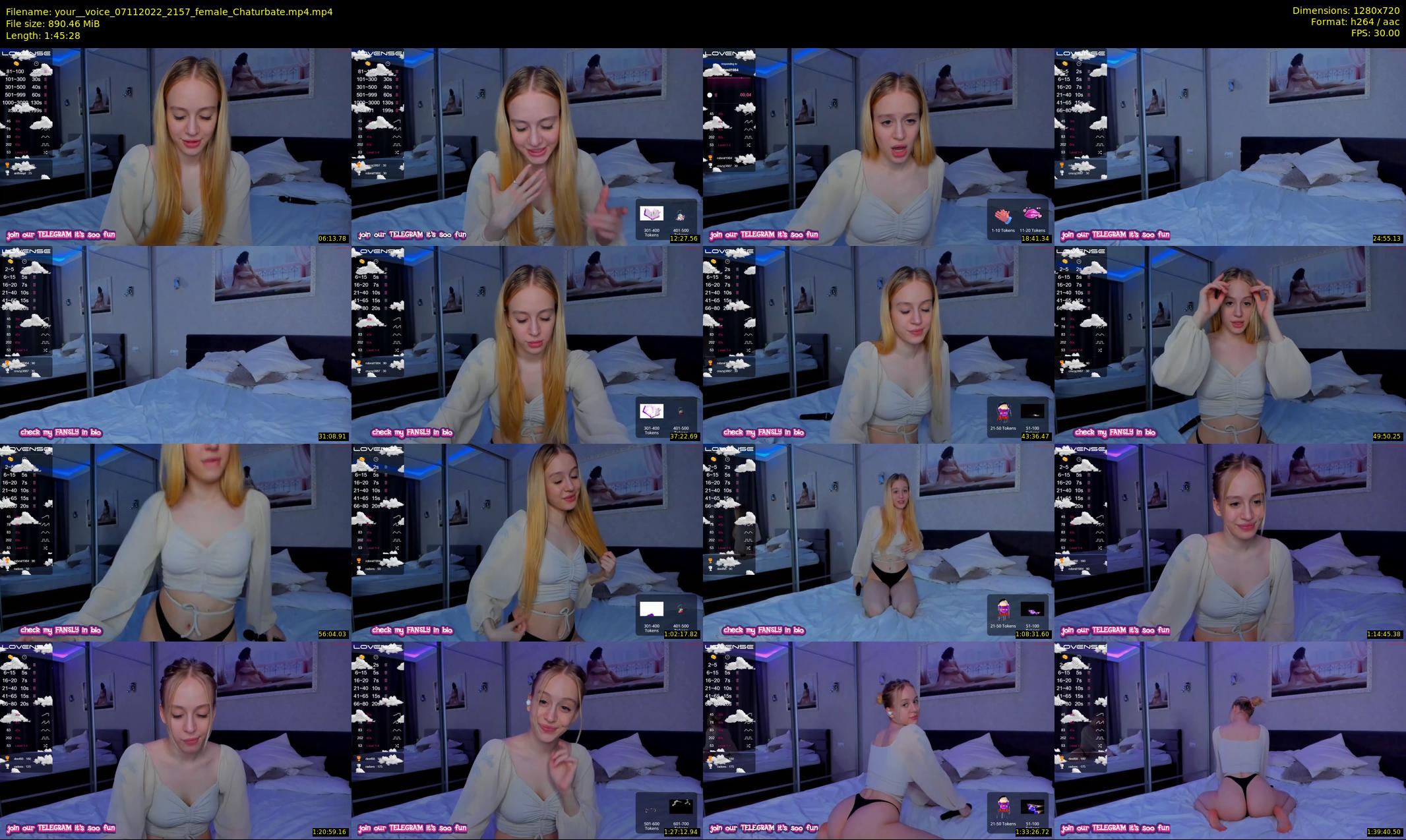 your__voice — 106 minute Chaturbate female cam show recording, 720p, Nov 7, 2022