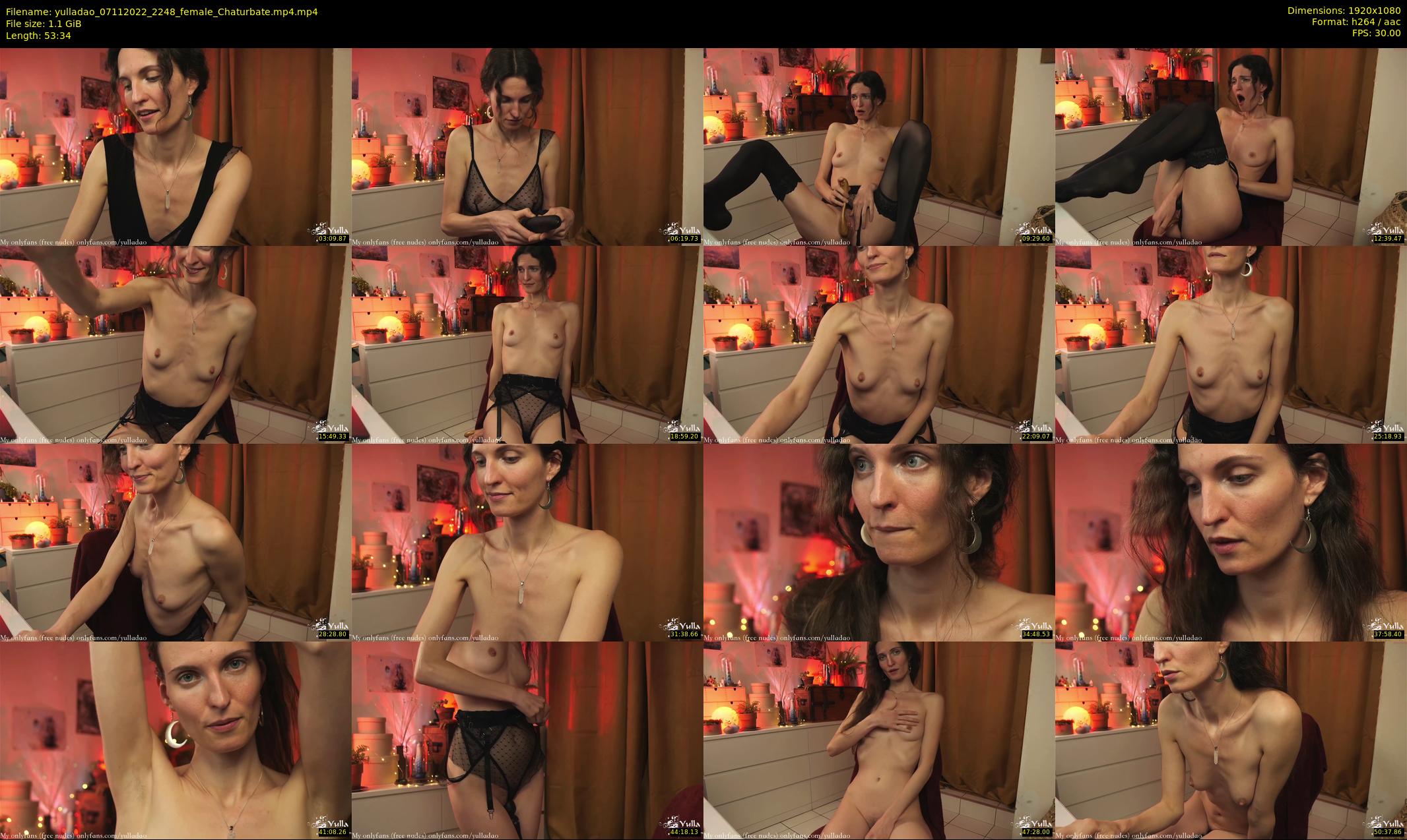 yulladao — 54 minute Chaturbate female cam show recording, 1080p, Nov 7, 2022